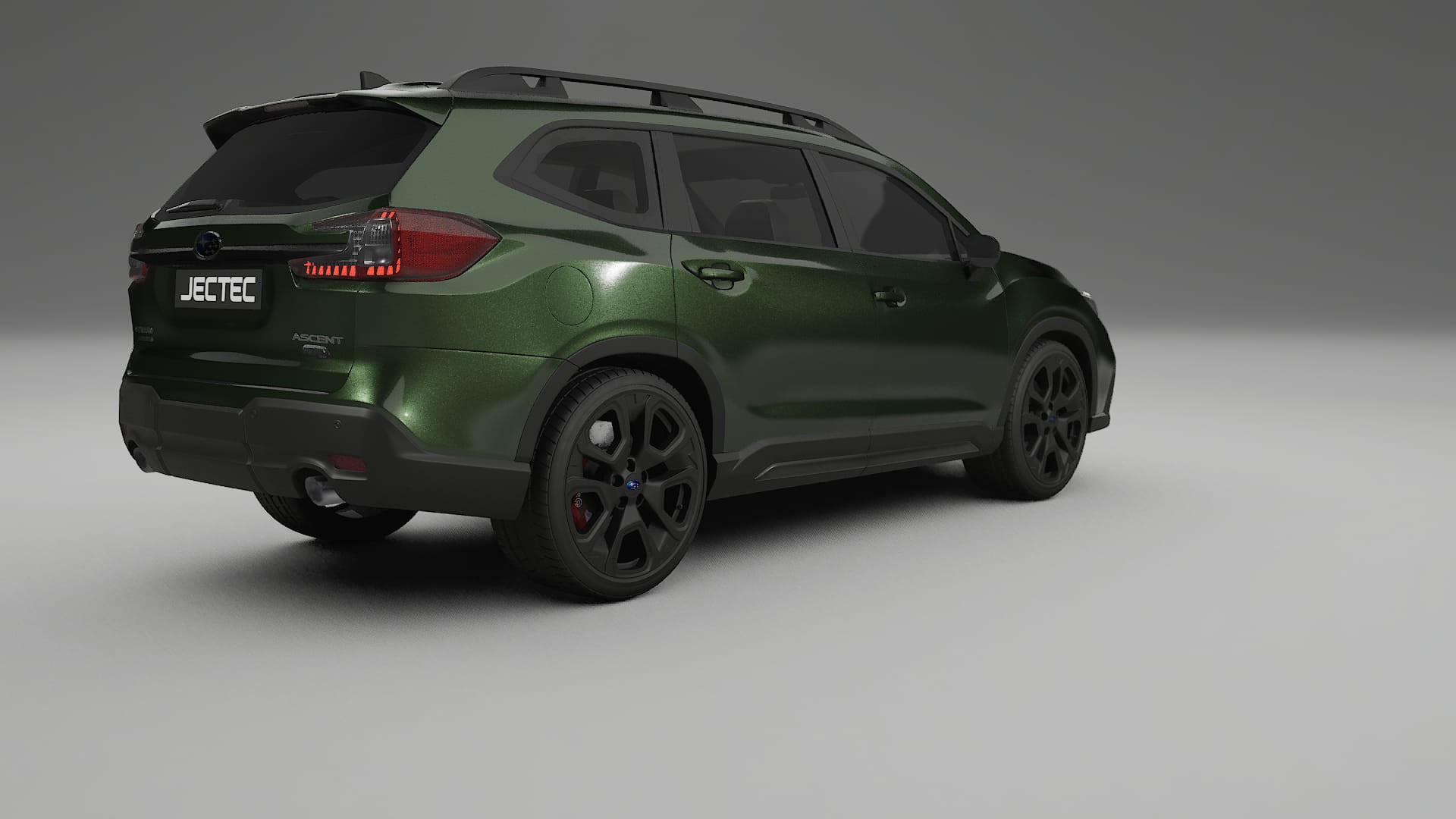 Subaru Ascent BT facelift LCI TPU Paint Protection Film | LAGOON Color Change PPF Full Pre-Cut Kit