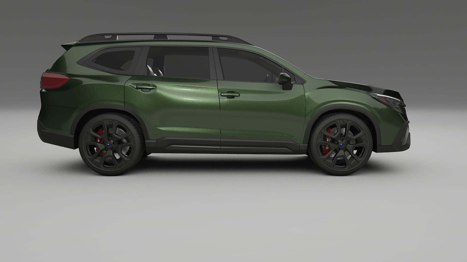 Subaru Ascent BT facelift LCI TPU Paint Protection Film | LAGOON Color Change PPF Full Pre-Cut Kit