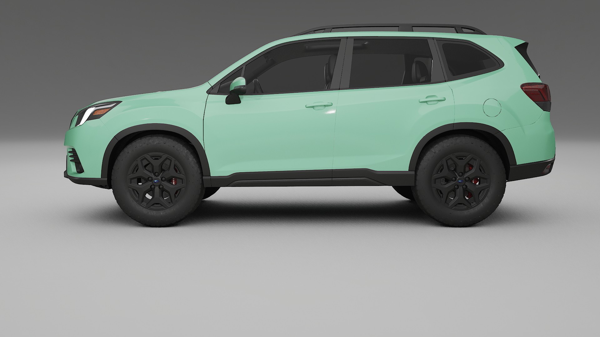 Subaru Forester V SK facelift LCI TPU Paint Protection Film | DUSTY Color Change PPF Full Pre-Cut Kit