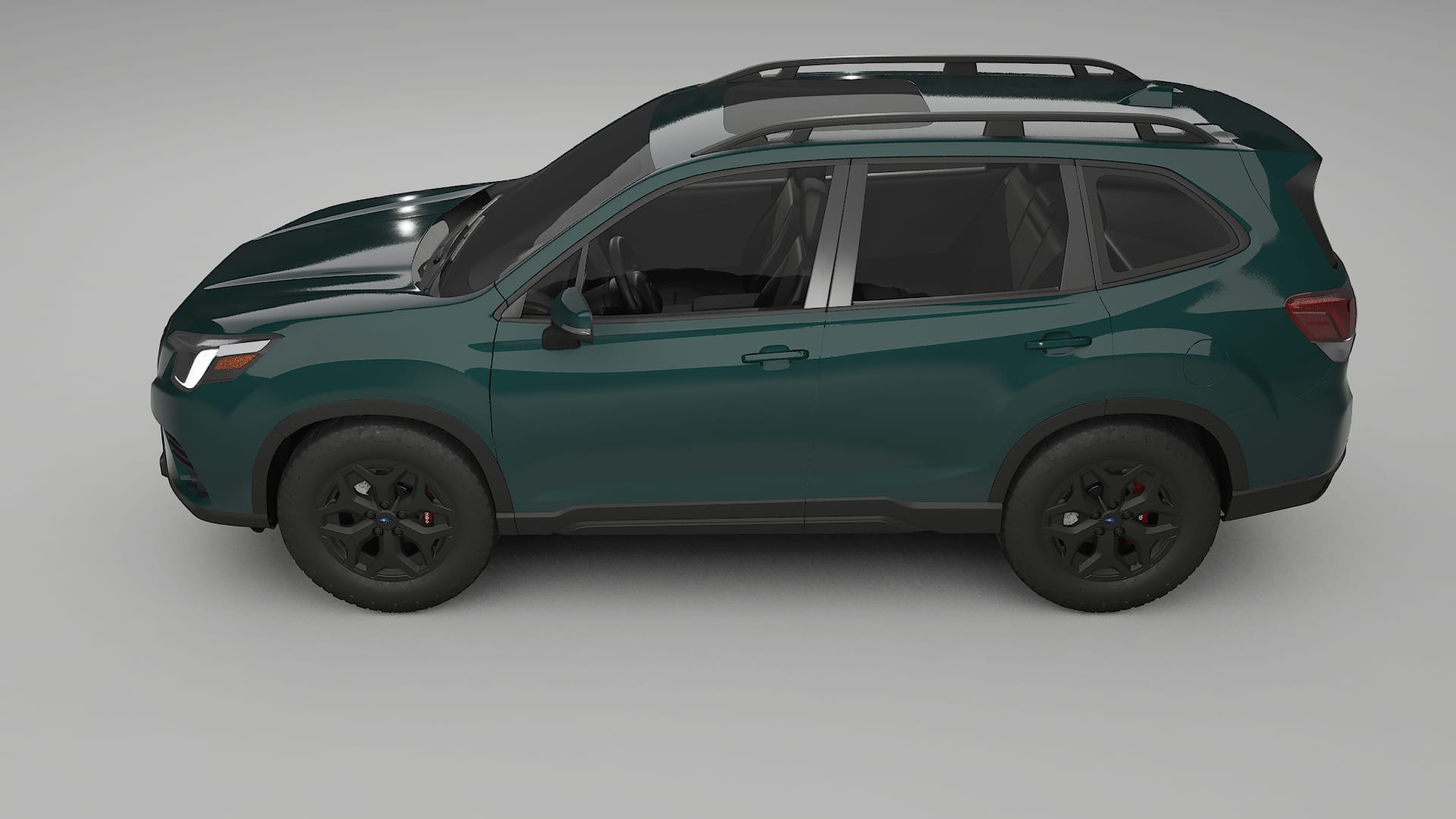 Subaru Forester V SK facelift LCI TPU Paint Protection Film | INFERNO Color Change PPF Full Pre-Cut Kit