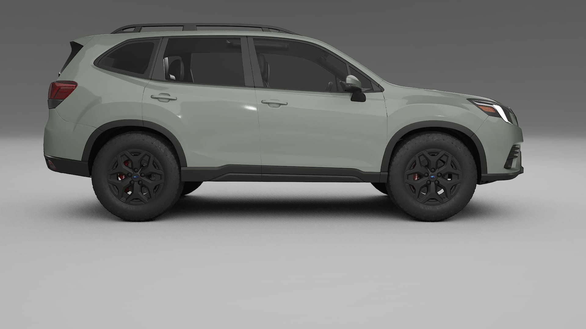 Subaru Forester V SK facelift LCI TPU Paint Protection Film | SLATE Color Change PPF Full Pre-Cut Kit