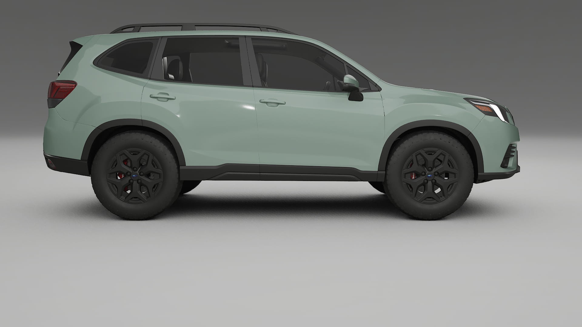 Subaru Forester V SK facelift LCI TPU Paint Protection Film | CINDER Color Change PPF Full Pre-Cut Kit