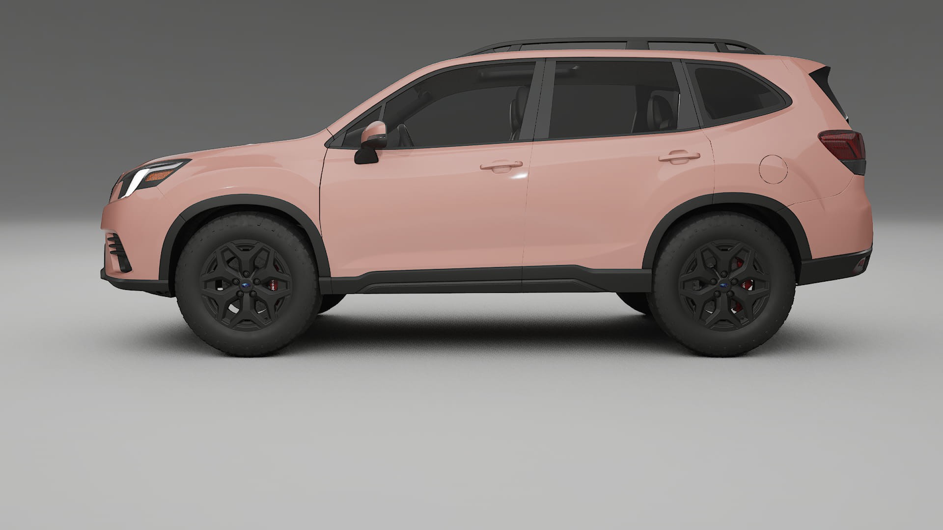 Subaru Forester V SK facelift LCI TPU Paint Protection Film | BLUSH Color Change PPF Full Pre-Cut Kit