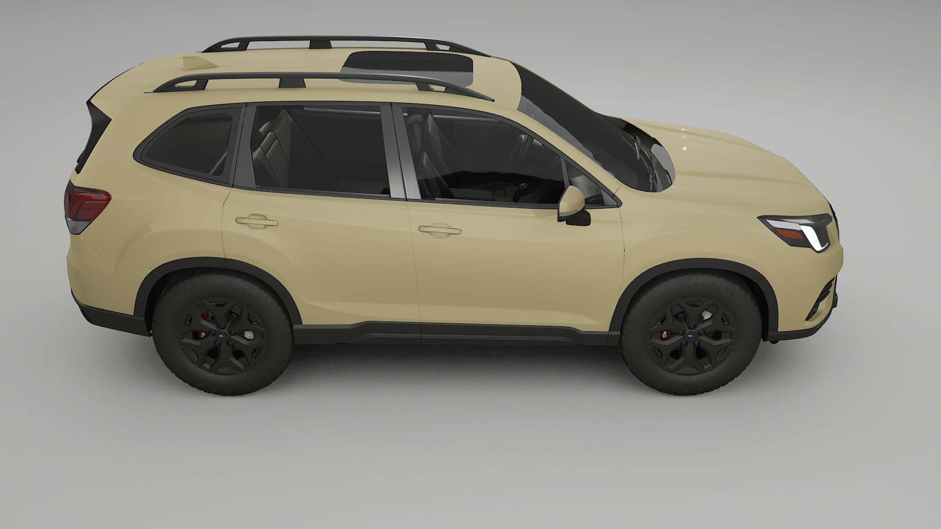 Subaru Forester V SK facelift LCI TPU Paint Protection Film | SAND Color Change PPF Full Pre-Cut Kit