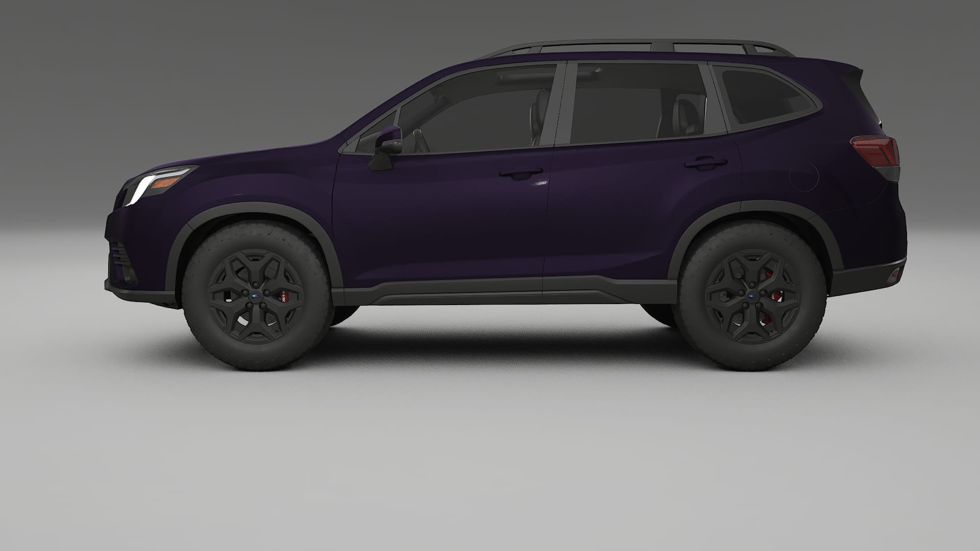 Subaru Forester V SK facelift LCI TPU Paint Protection Film | VIOLET Color Change PPF Full Pre-Cut Kit