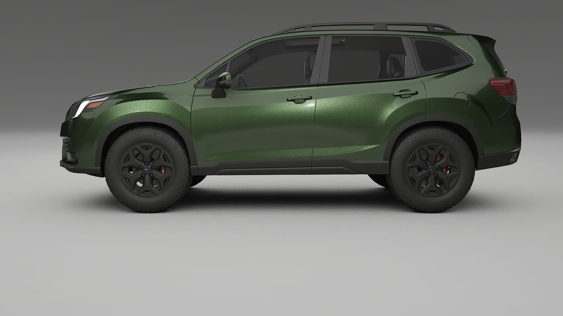 Subaru Forester V SK facelift LCI TPU Paint Protection Film | LAGOON Color Change PPF Full Pre-Cut Kit