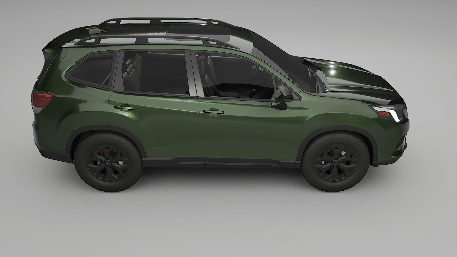 Subaru Forester V SK facelift LCI TPU Paint Protection Film | LAGOON Color Change PPF Full Pre-Cut Kit