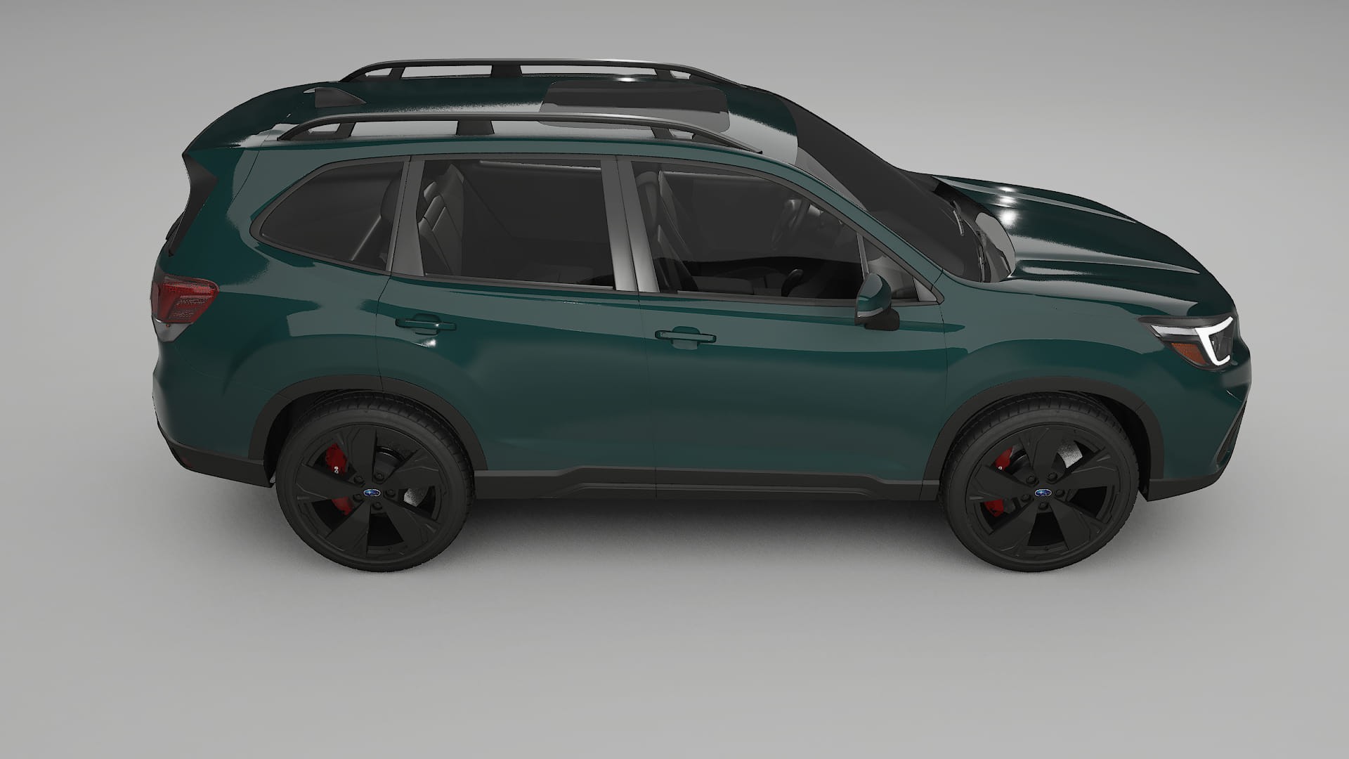 Subaru Forester V SK prefacelift pre-LCI TPU Paint Protection Film | INFERNO Color Change PPF Full Pre-Cut Kit