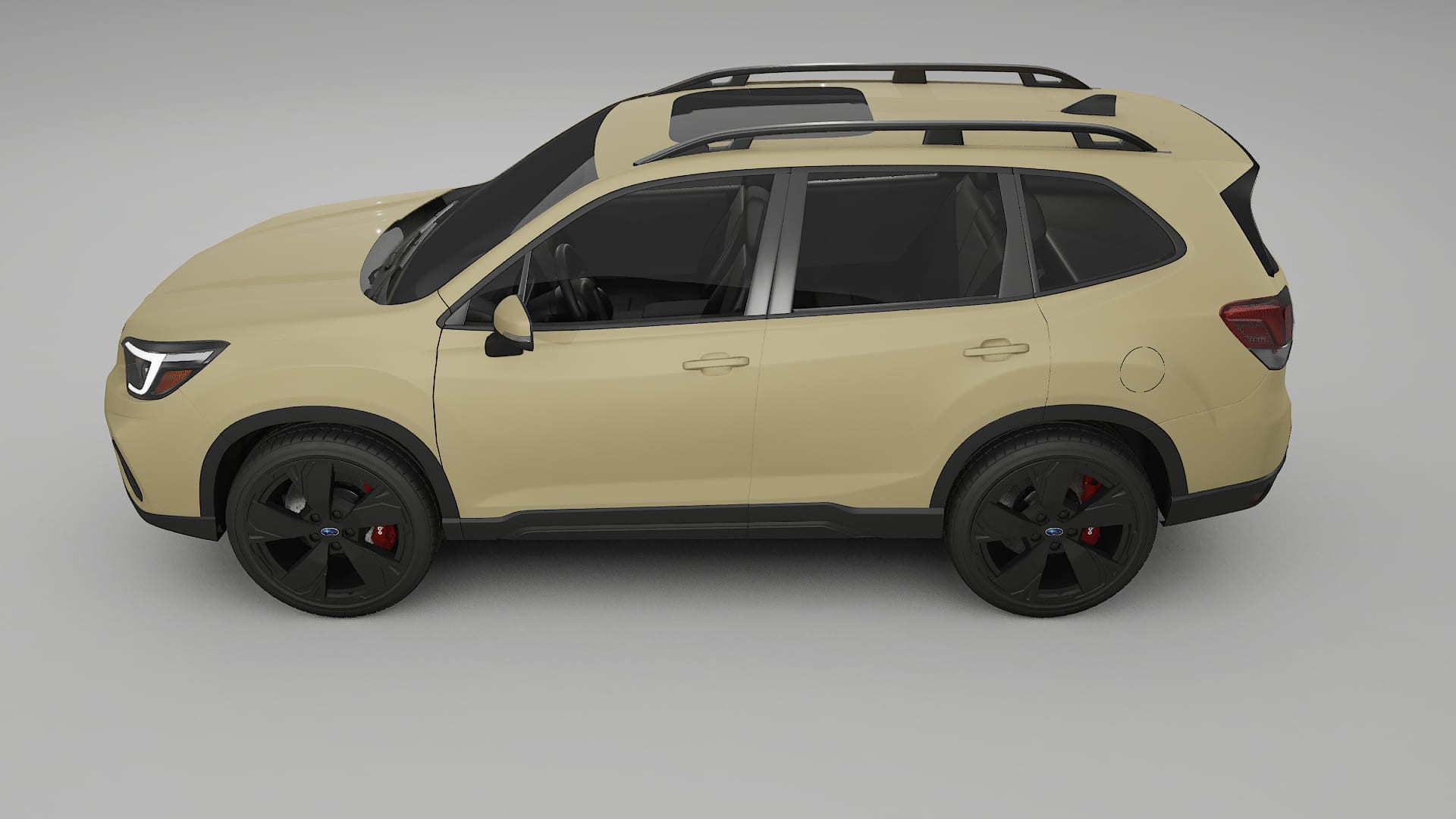 Subaru Forester V SK prefacelift pre-LCI TPU Paint Protection Film | SAND Color Change PPF Full Pre-Cut Kit