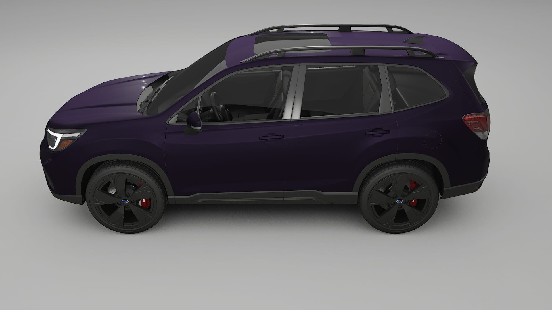 Subaru Forester V SK prefacelift pre-LCI TPU Paint Protection Film | VIOLET Color Change PPF Full Pre-Cut Kit