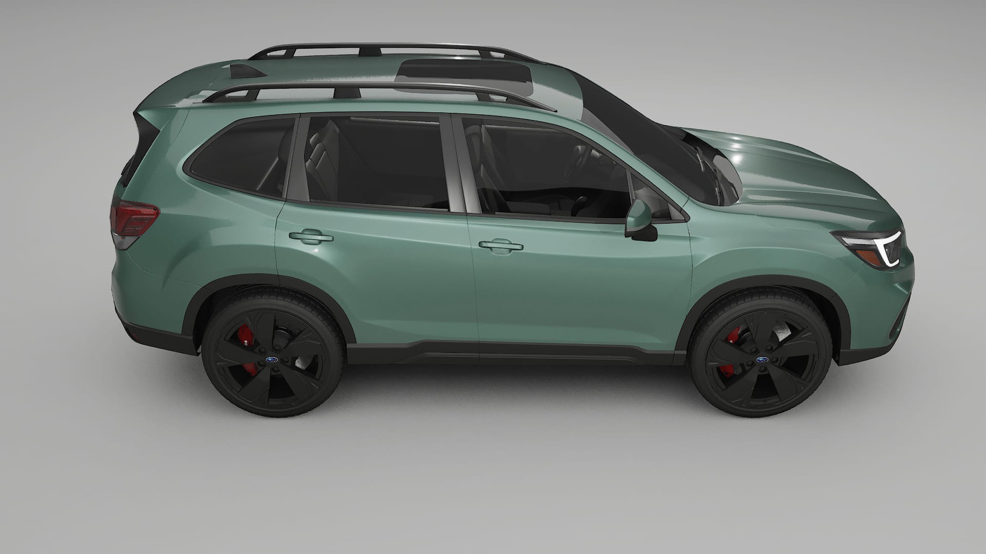 Subaru Forester V SK prefacelift pre-LCI TPU Paint Protection Film | EVERGREEN Color Change PPF Full Pre-Cut Kit