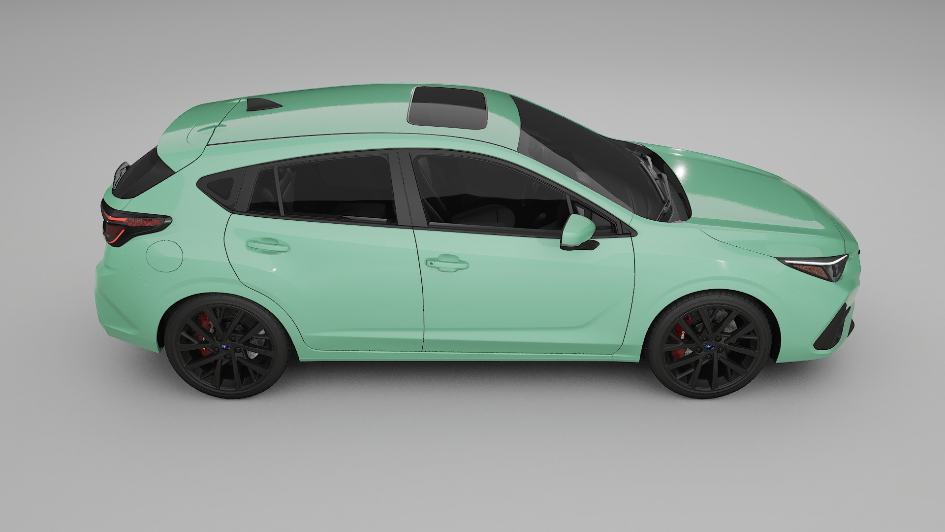 Subaru Impreza GU TPU Paint Protection Film | DUSTY Color Change PPF Full Pre-Cut Kit