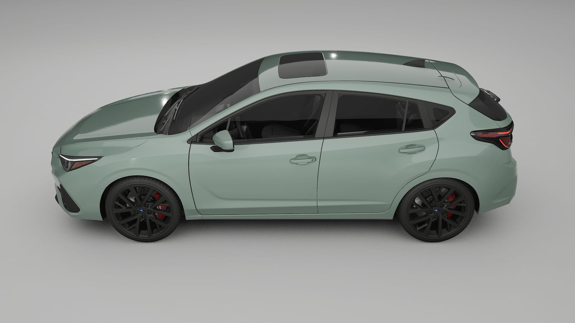 Subaru Impreza GU TPU Paint Protection Film | CINDER Color Change PPF Full Pre-Cut Kit