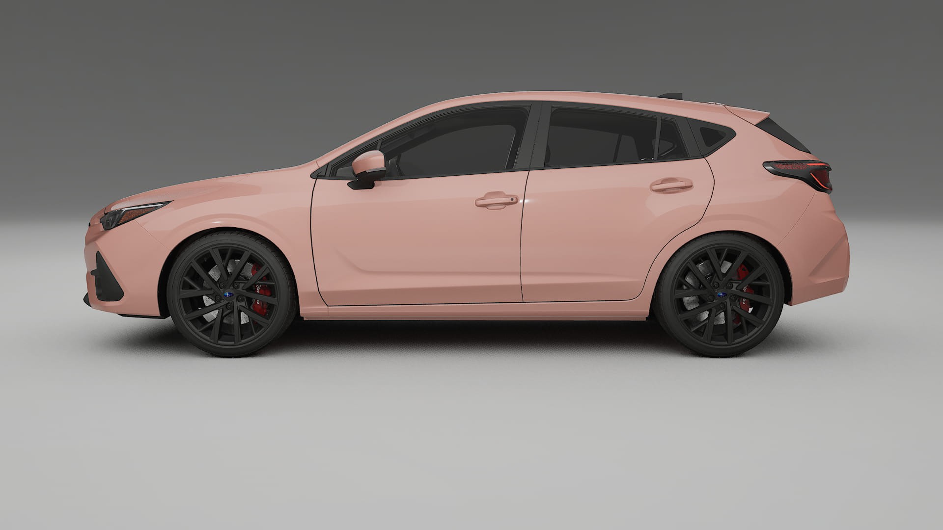 Subaru Impreza GU TPU Paint Protection Film | BLUSH Color Change PPF Full Pre-Cut Kit