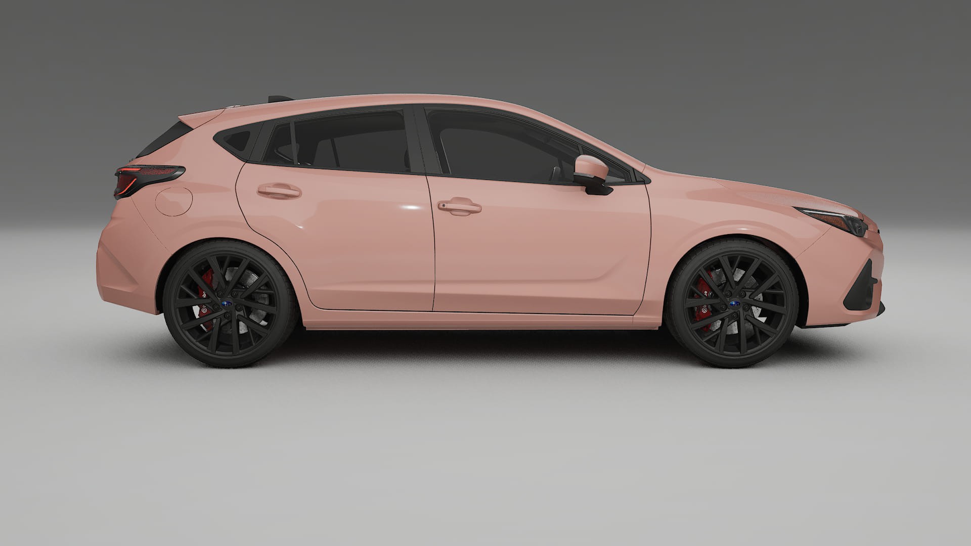 Subaru Impreza GU TPU Paint Protection Film | BLUSH Color Change PPF Full Pre-Cut Kit