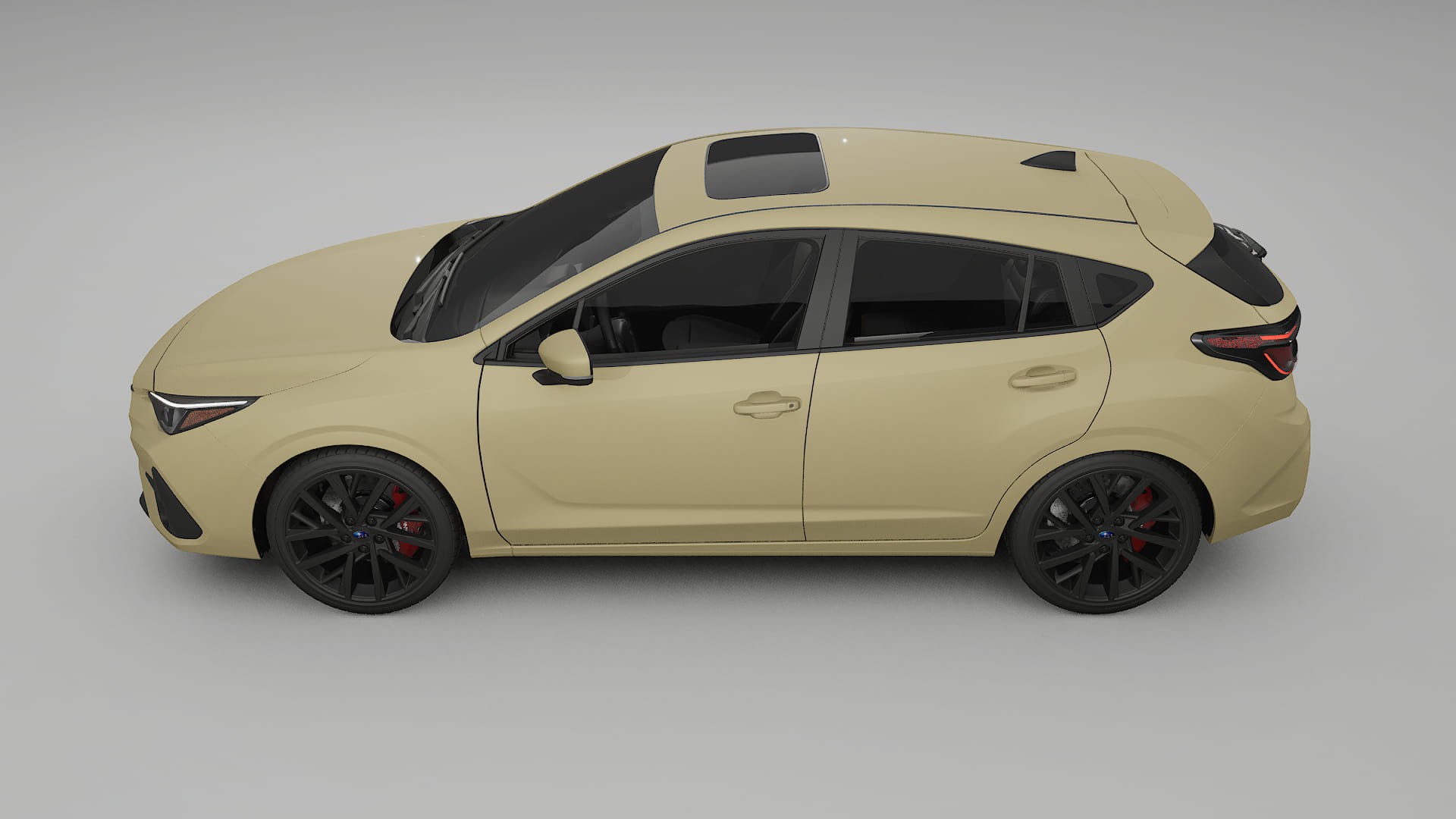 Subaru Impreza GU TPU Paint Protection Film | SAND Color Change PPF Full Pre-Cut Kit