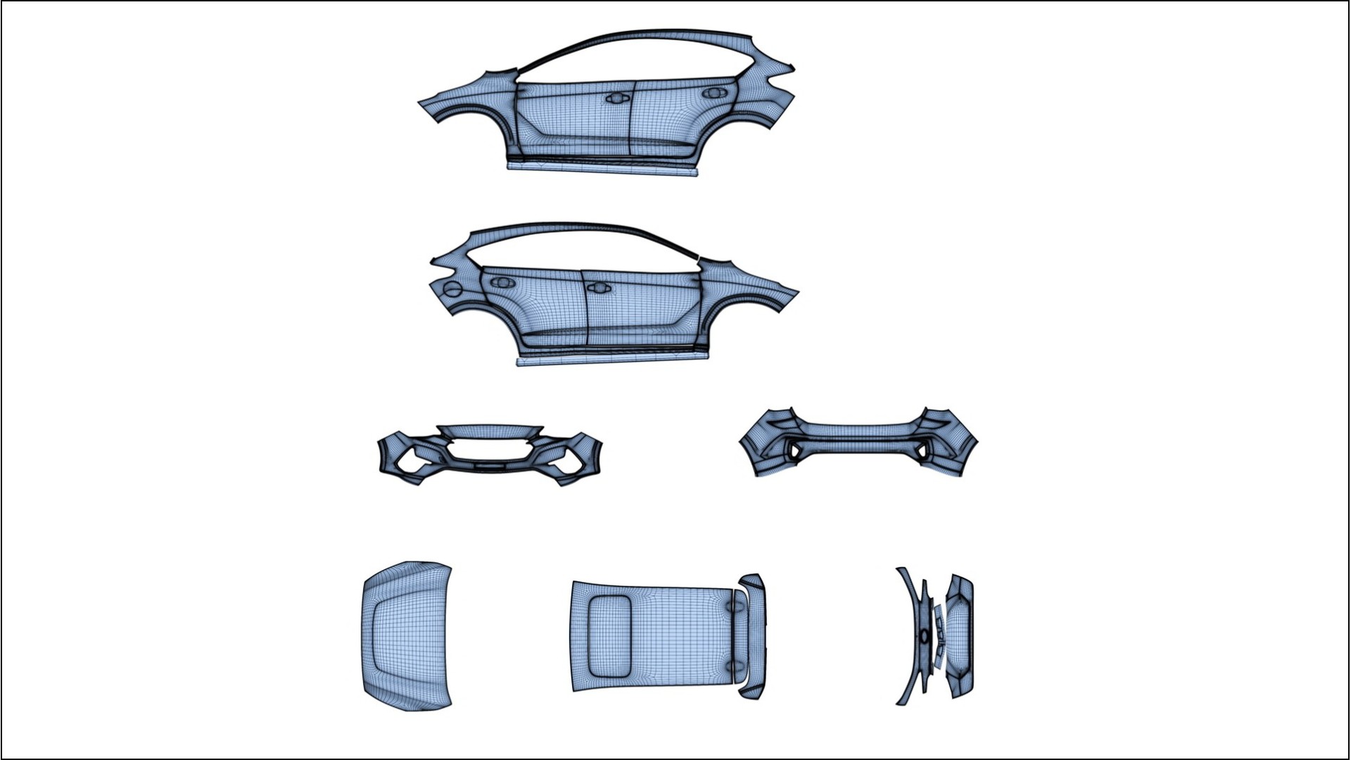 Subaru Impreza GU TPU Paint Protection Film | DAISY Color Change PPF Full Pre-Cut Kit 2