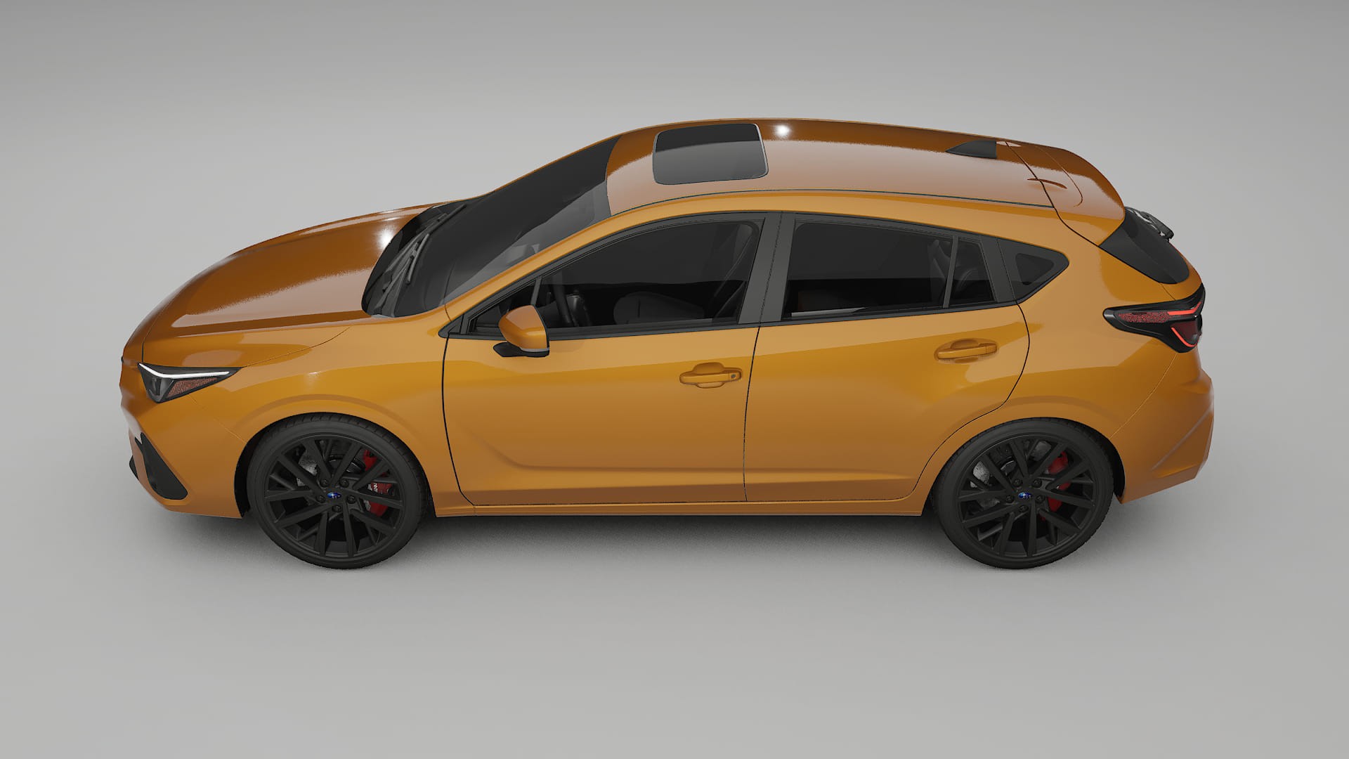 Subaru Impreza GU TPU Paint Protection Film | DAISY Color Change PPF Full Pre-Cut Kit