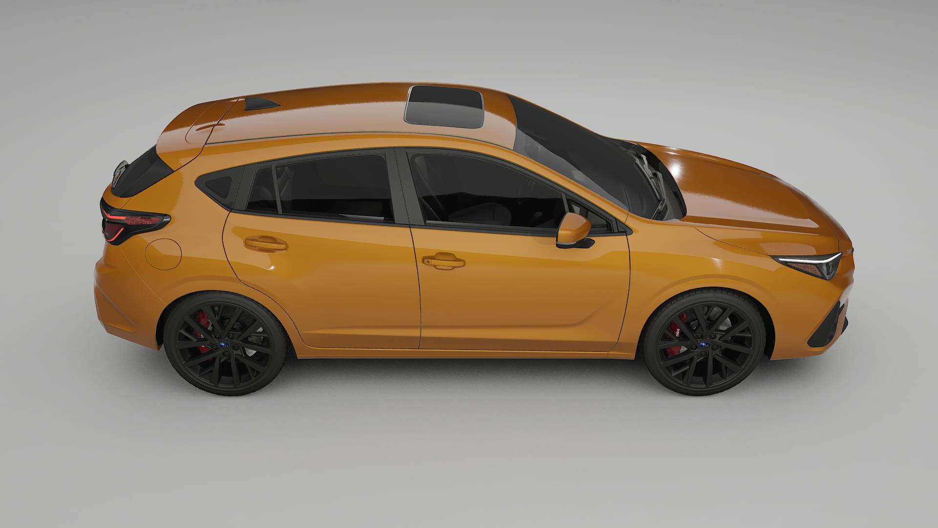 Subaru Impreza GU TPU Paint Protection Film | DAISY Color Change PPF Full Pre-Cut Kit