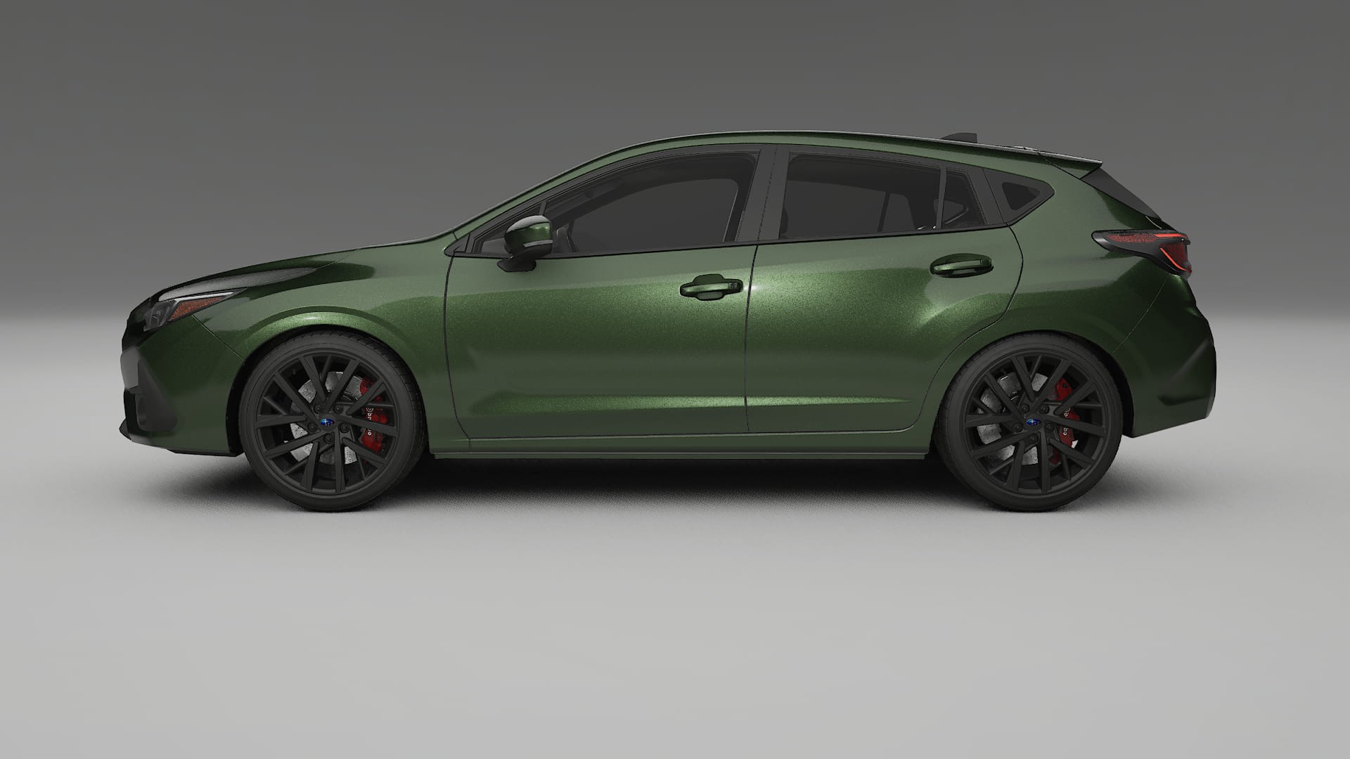 Subaru Impreza GU TPU Paint Protection Film | LAGOON Color Change PPF Full Pre-Cut Kit