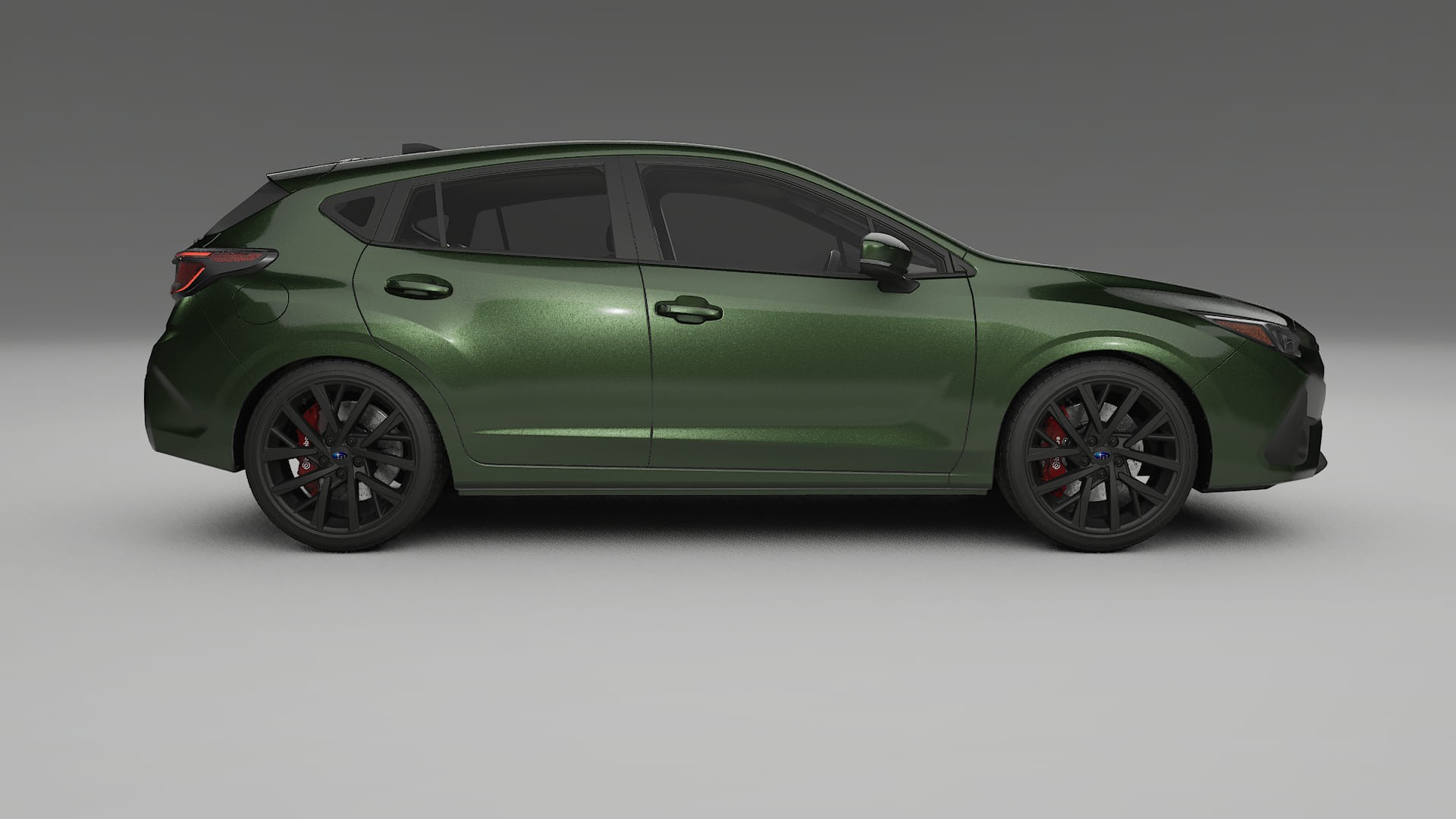 Subaru Impreza GU TPU Paint Protection Film | LAGOON Color Change PPF Full Pre-Cut Kit