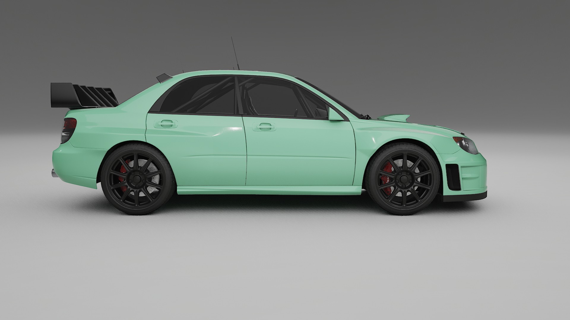 Subaru Impreza WRC GD TPU Paint Protection Film | DUSTY Color Change PPF Full Pre-Cut Kit