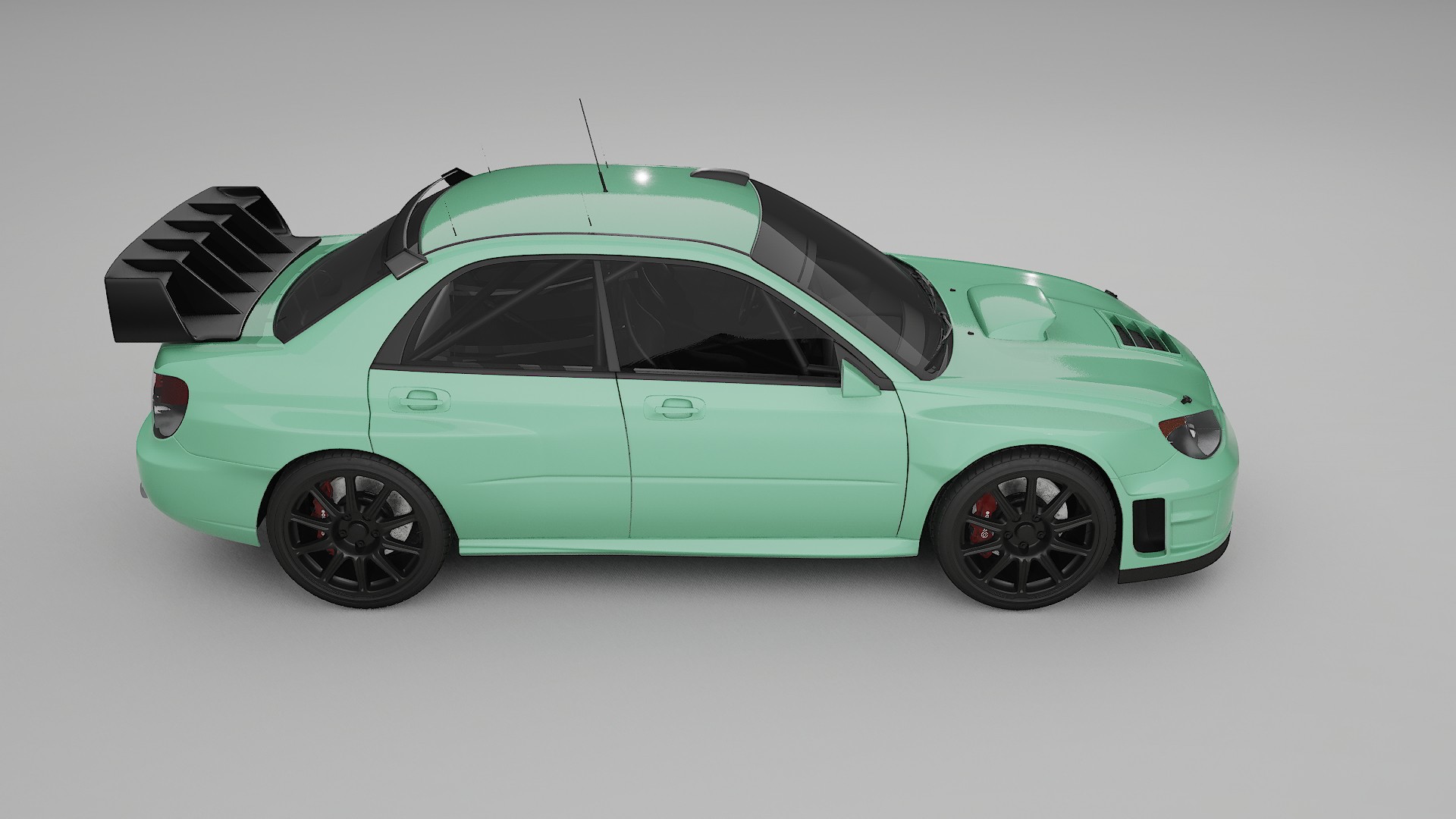 Subaru Impreza WRC GD TPU Paint Protection Film | DUSTY Color Change PPF Full Pre-Cut Kit