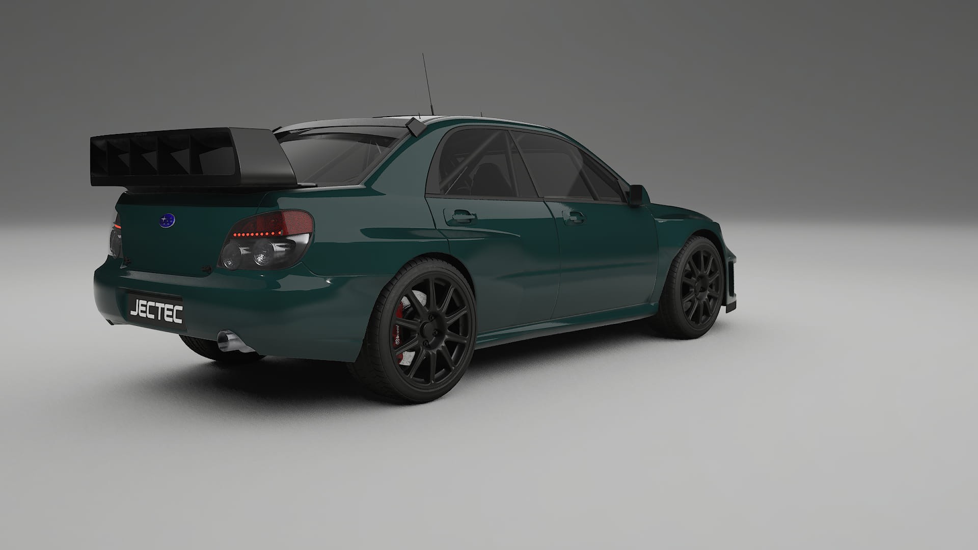 Subaru Impreza WRC GD TPU Paint Protection Film | INFERNO Color Change PPF Full Pre-Cut Kit