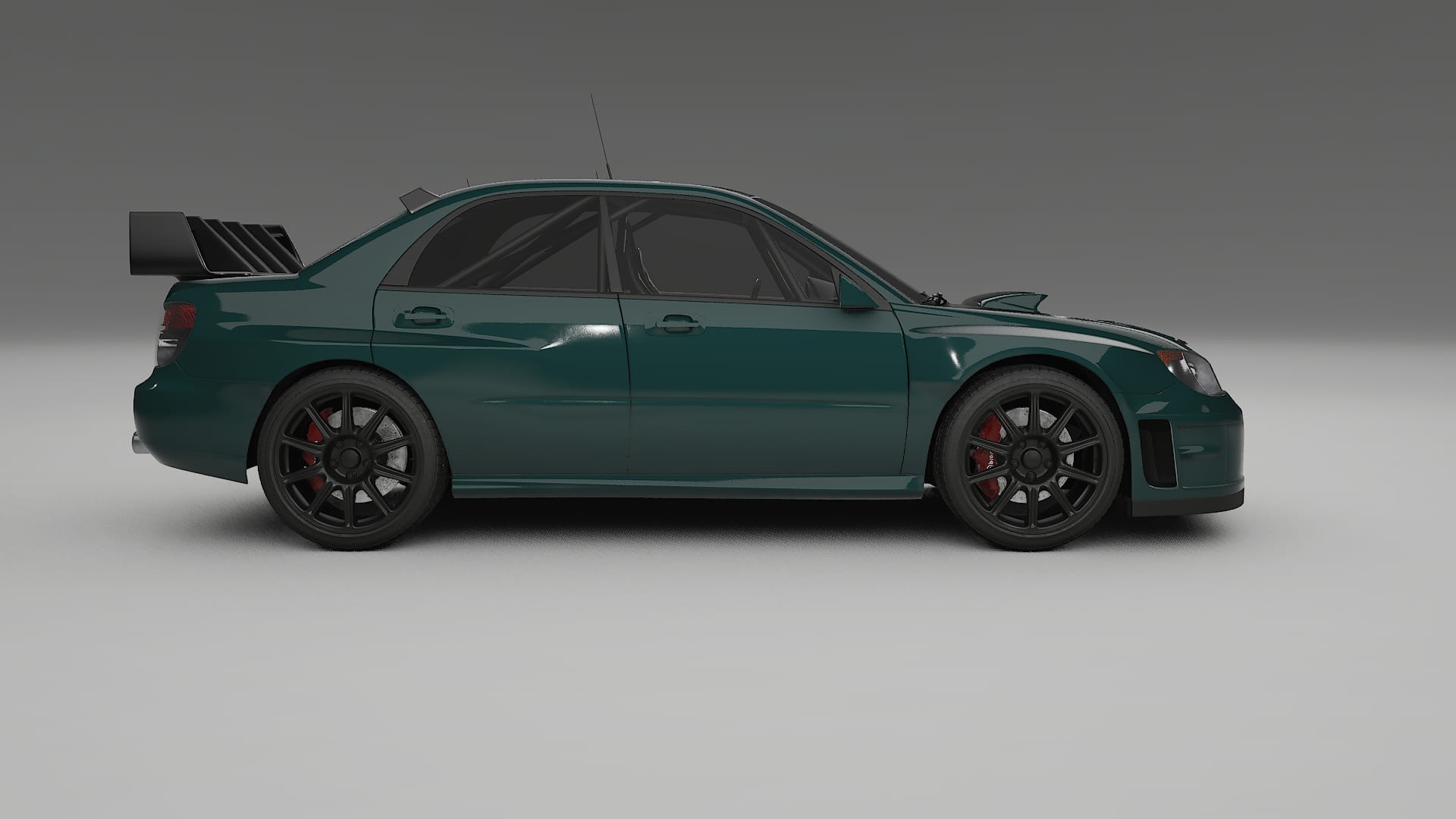 Subaru Impreza WRC GD TPU Paint Protection Film | INFERNO Color Change PPF Full Pre-Cut Kit