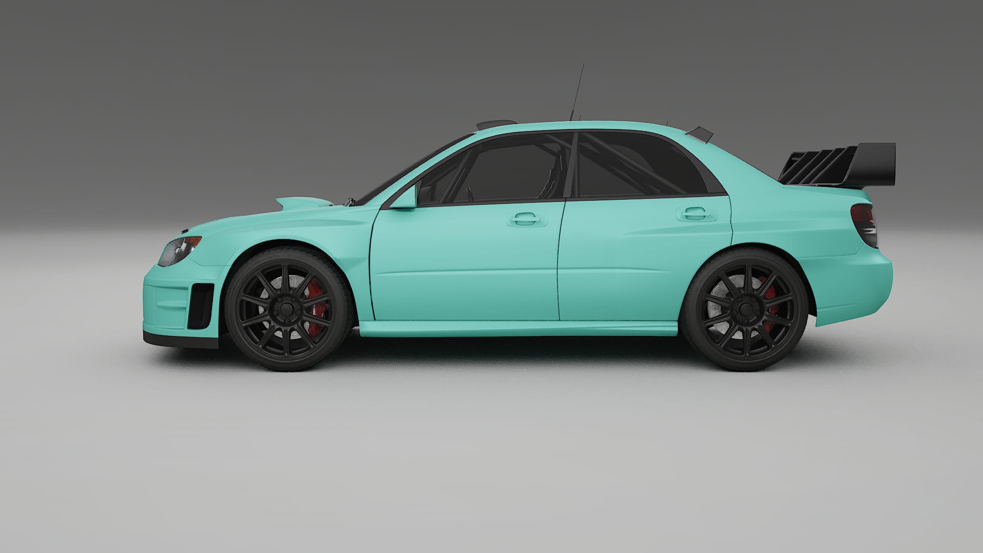 Subaru Impreza WRC GD TPU Paint Protection Film | FROST Color Change PPF Full Pre-Cut Kit