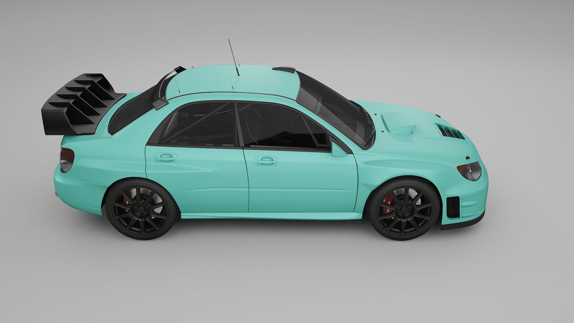 Subaru Impreza WRC GD TPU Paint Protection Film | FROST Color Change PPF Full Pre-Cut Kit