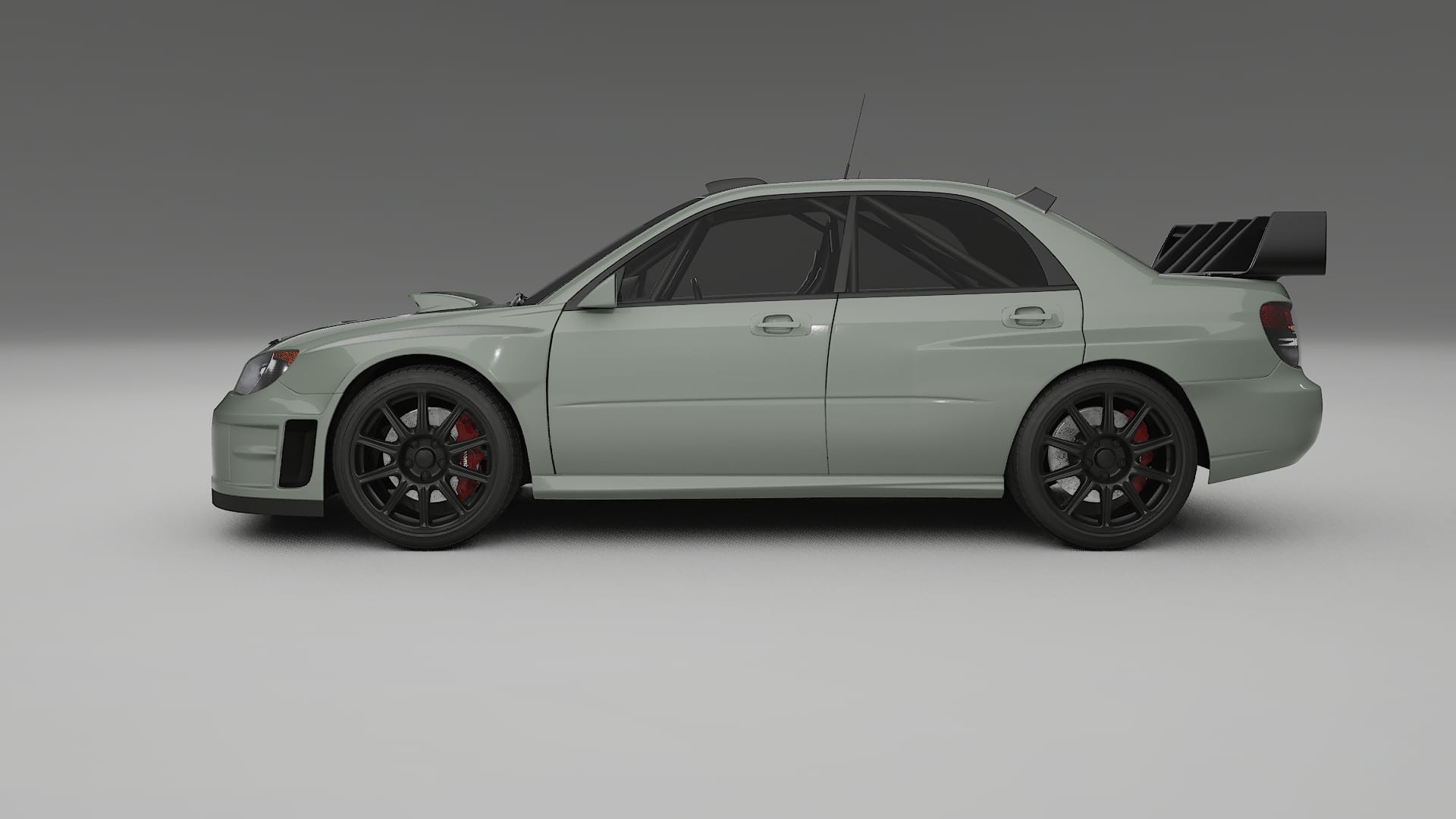 Subaru Impreza WRC GD TPU Paint Protection Film | SLATE Color Change PPF Full Pre-Cut Kit