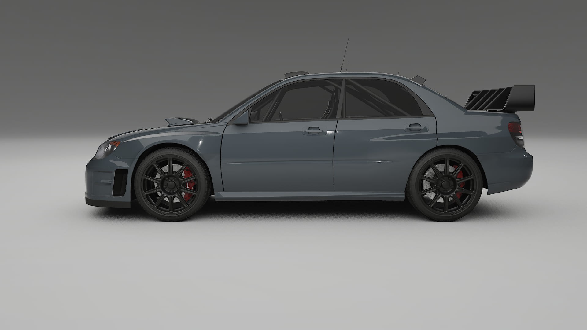 Subaru Impreza WRC GD TPU Paint Protection Film | GRANITE Color Change PPF Full Pre-Cut Kit