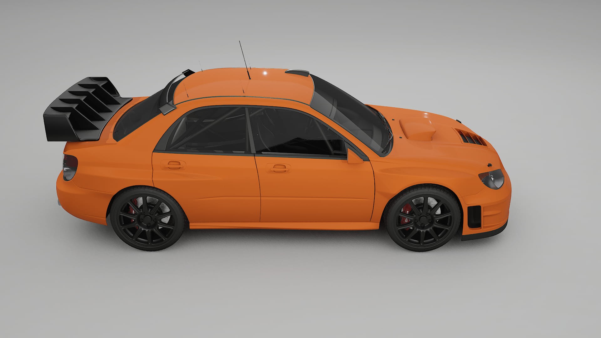 Subaru Impreza WRC GD TPU Paint Protection Film | ROCKET Color Change PPF Full Pre-Cut Kit