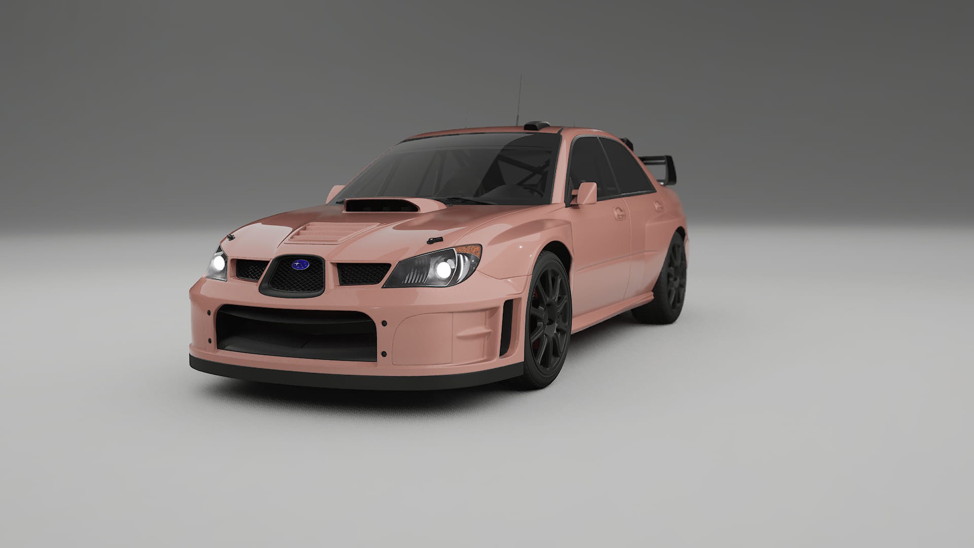 Subaru Impreza WRC GD TPU Paint Protection Film | BLUSH Color Change PPF Full Pre-Cut Kit