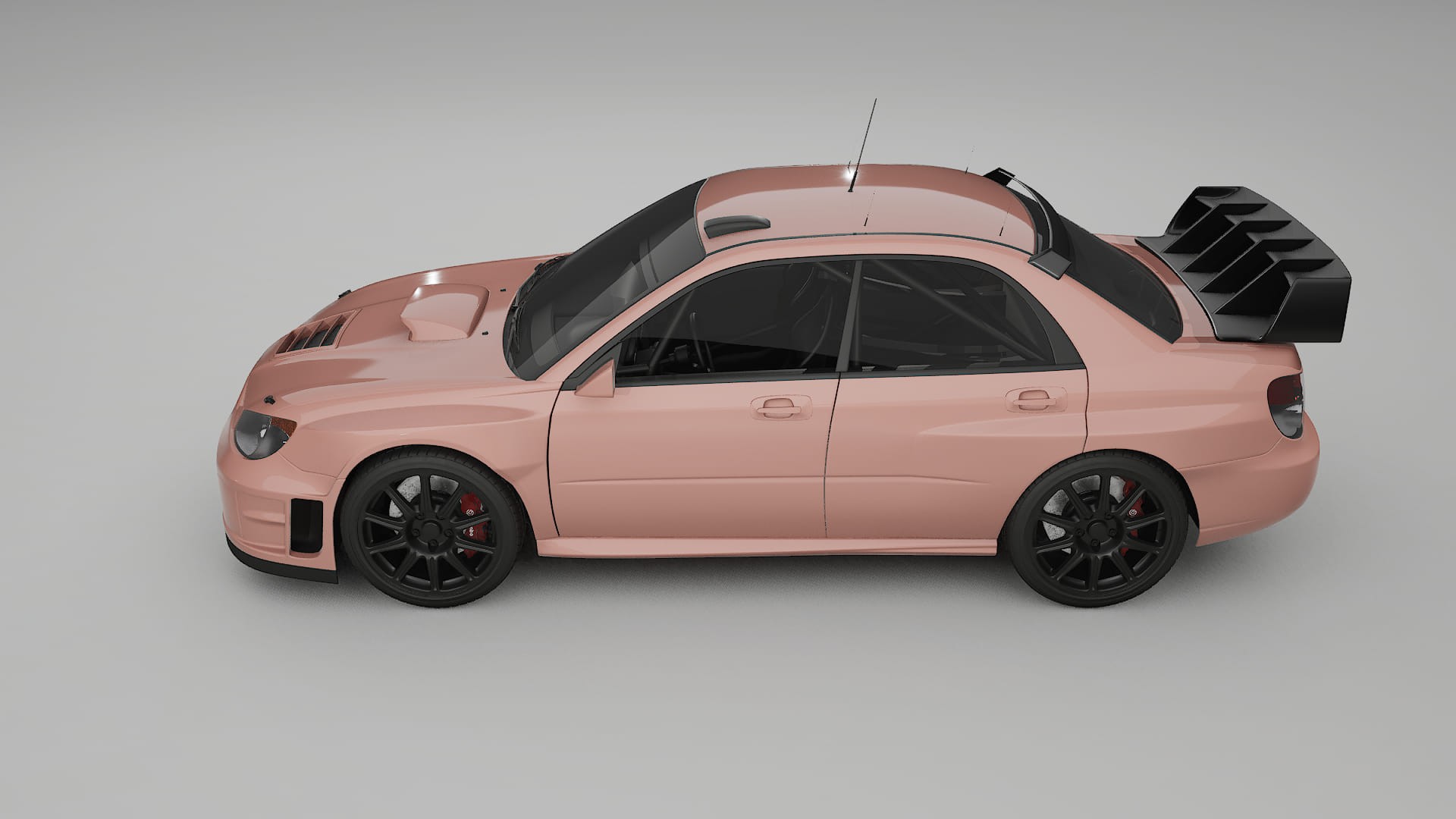 Subaru Impreza WRC GD TPU Paint Protection Film | BLUSH Color Change PPF Full Pre-Cut Kit