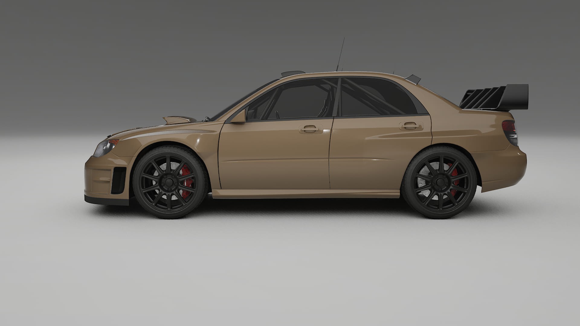 Subaru Impreza WRC GD TPU Paint Protection Film | SAHARA Color Change PPF Full Pre-Cut Kit