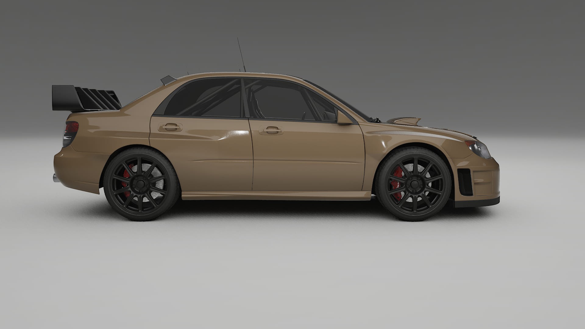 Subaru Impreza WRC GD TPU Paint Protection Film | SAHARA Color Change PPF Full Pre-Cut Kit