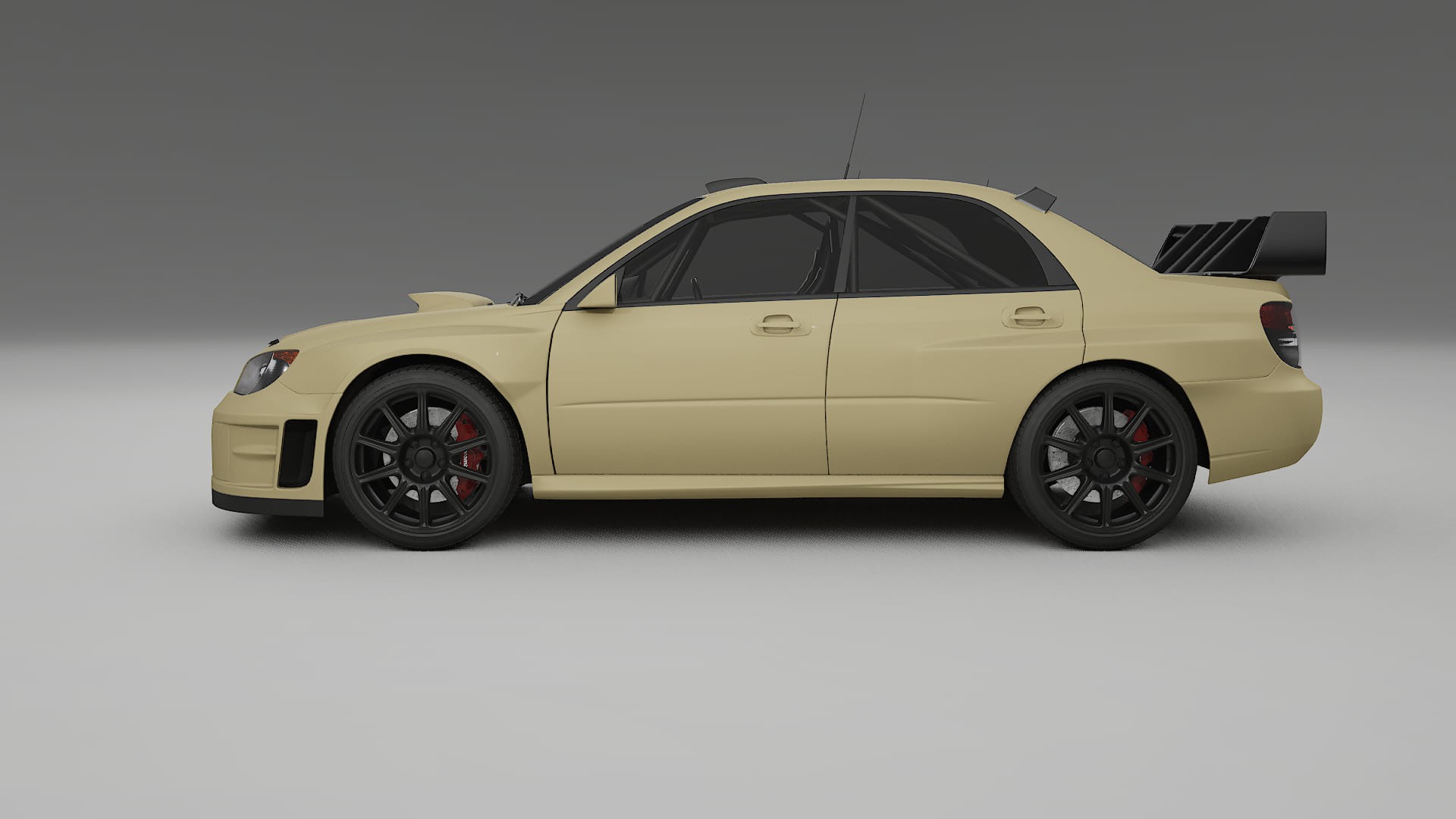 Subaru Impreza WRC GD TPU Paint Protection Film | SAND Color Change PPF Full Pre-Cut Kit