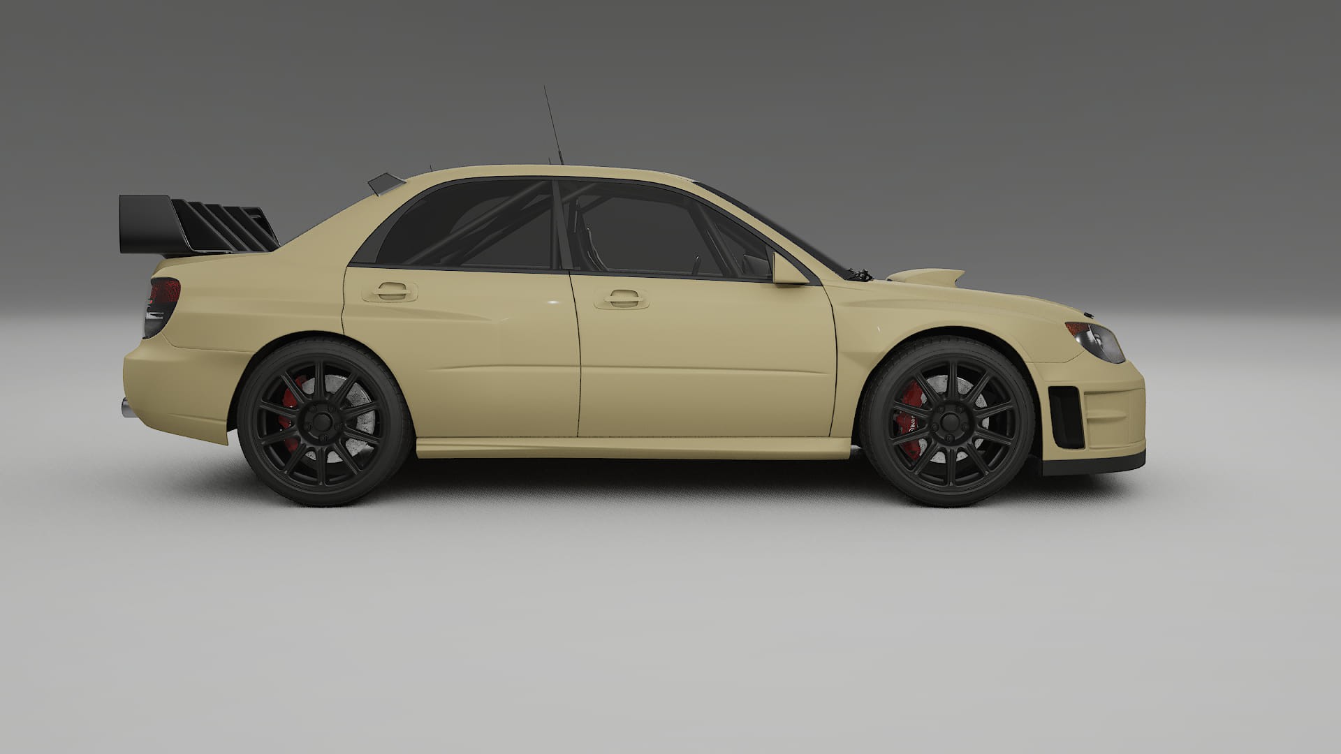 Subaru Impreza WRC GD TPU Paint Protection Film | SAND Color Change PPF Full Pre-Cut Kit