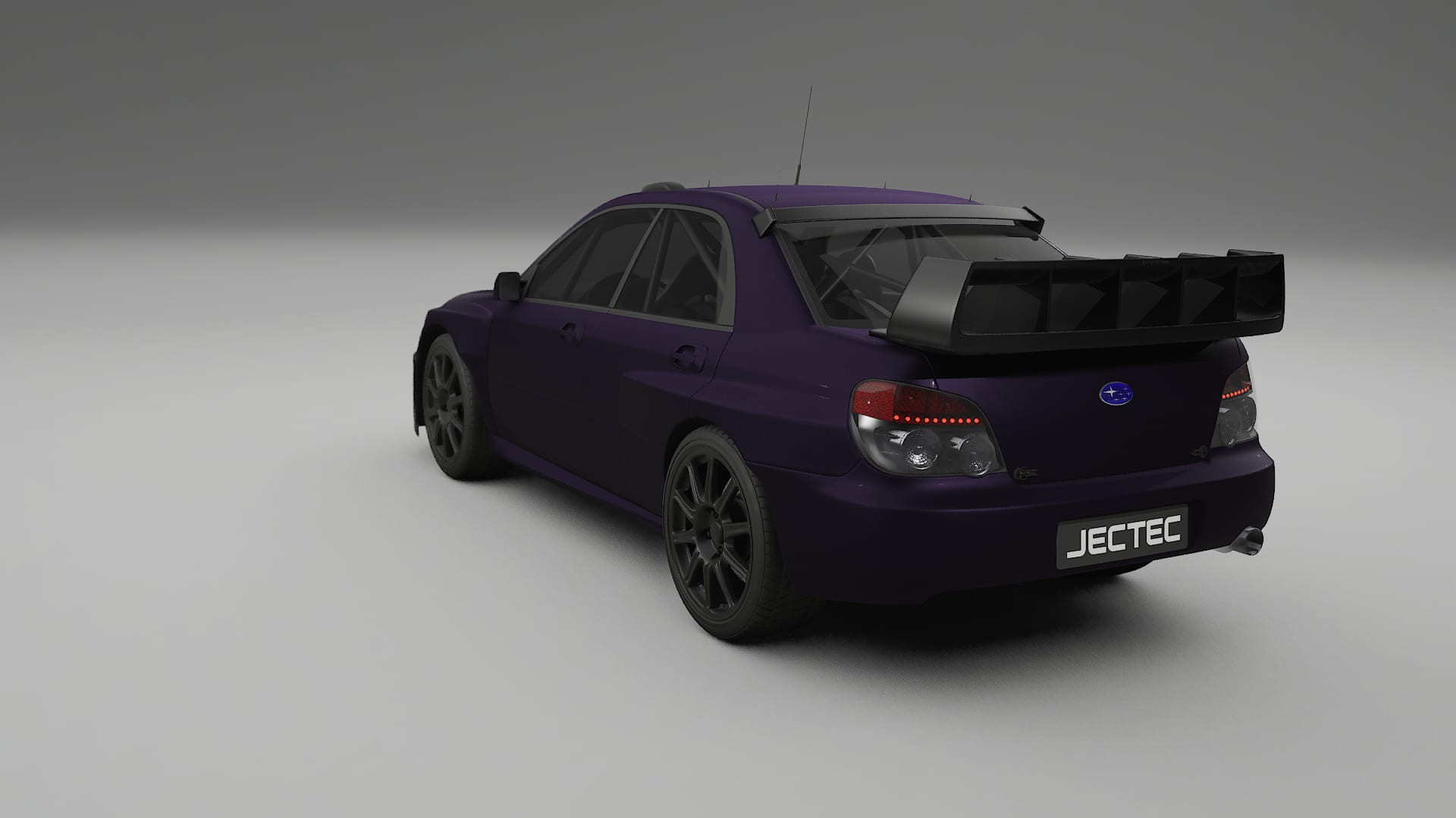 Subaru Impreza WRC GD TPU Paint Protection Film | VIOLET Color Change PPF Full Pre-Cut Kit