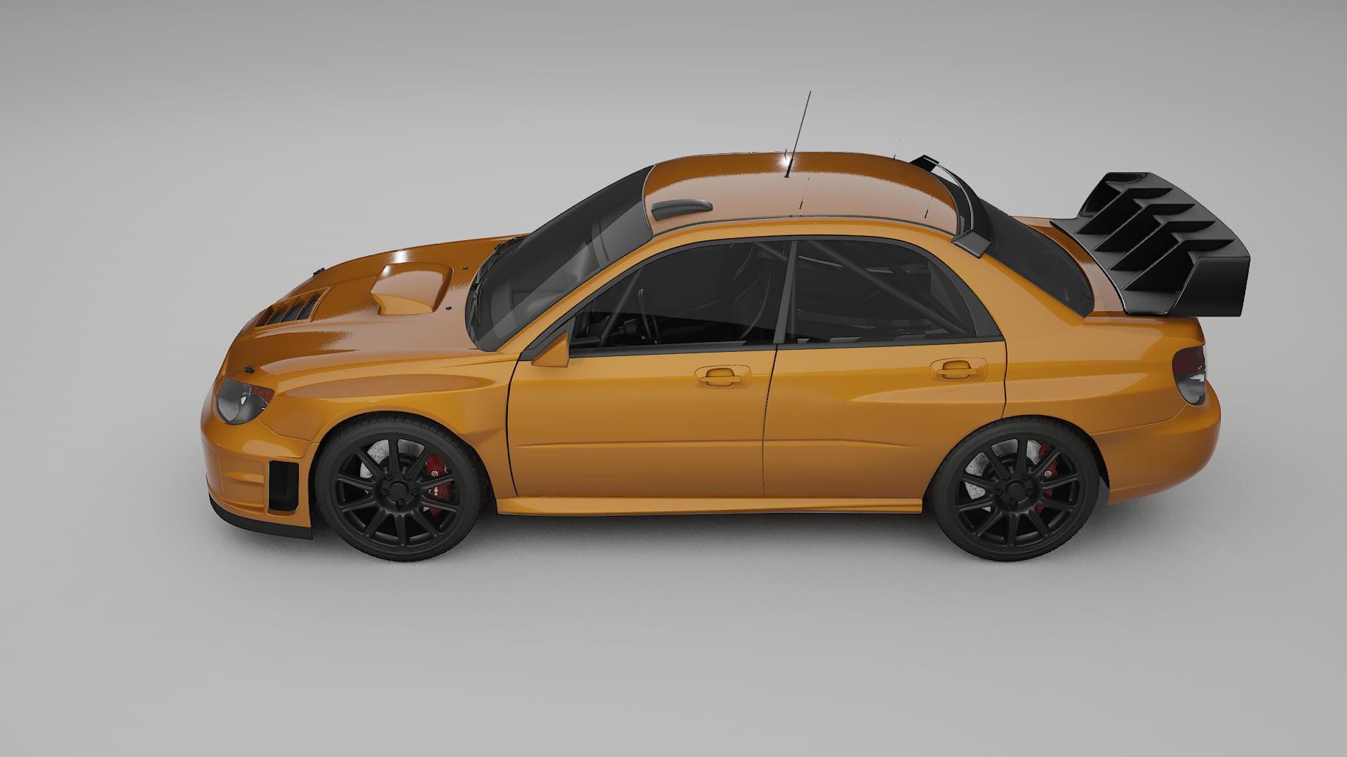 Subaru Impreza WRC GD TPU Paint Protection Film | DAISY Color Change PPF Full Pre-Cut Kit