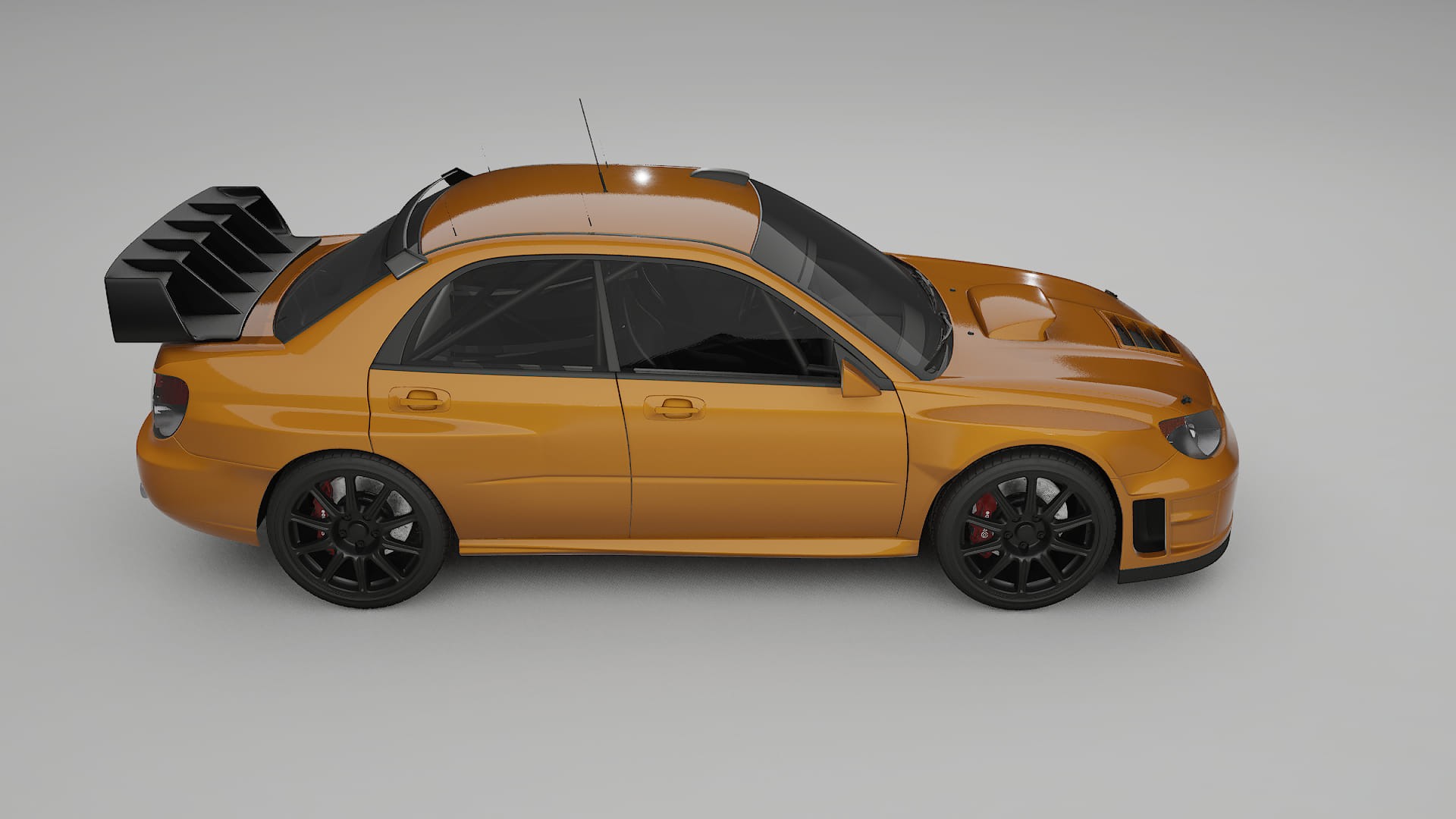 Subaru Impreza WRC GD TPU Paint Protection Film | DAISY Color Change PPF Full Pre-Cut Kit