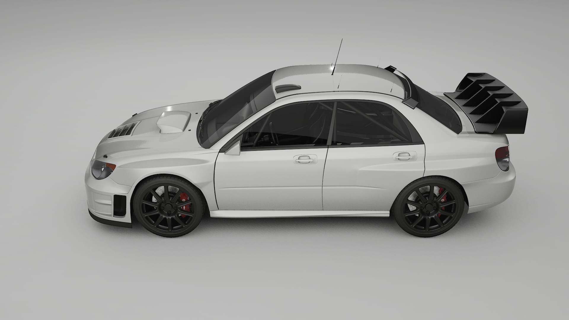 Subaru Impreza WRC GD TPU Paint Protection Film | PEARL Color Change PPF Full Pre-Cut Kit