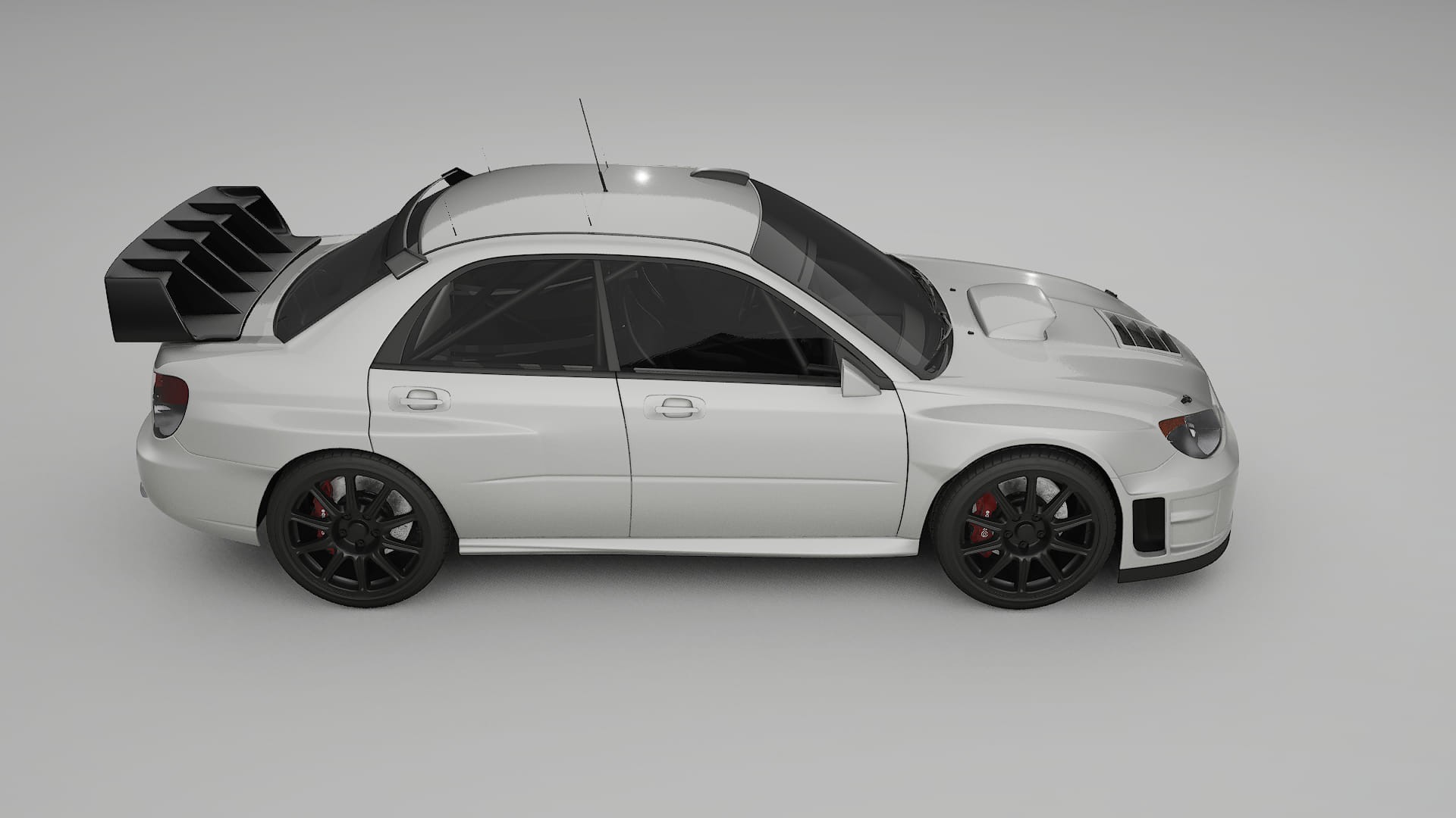 Subaru Impreza WRC GD TPU Paint Protection Film | PEARL Color Change PPF Full Pre-Cut Kit