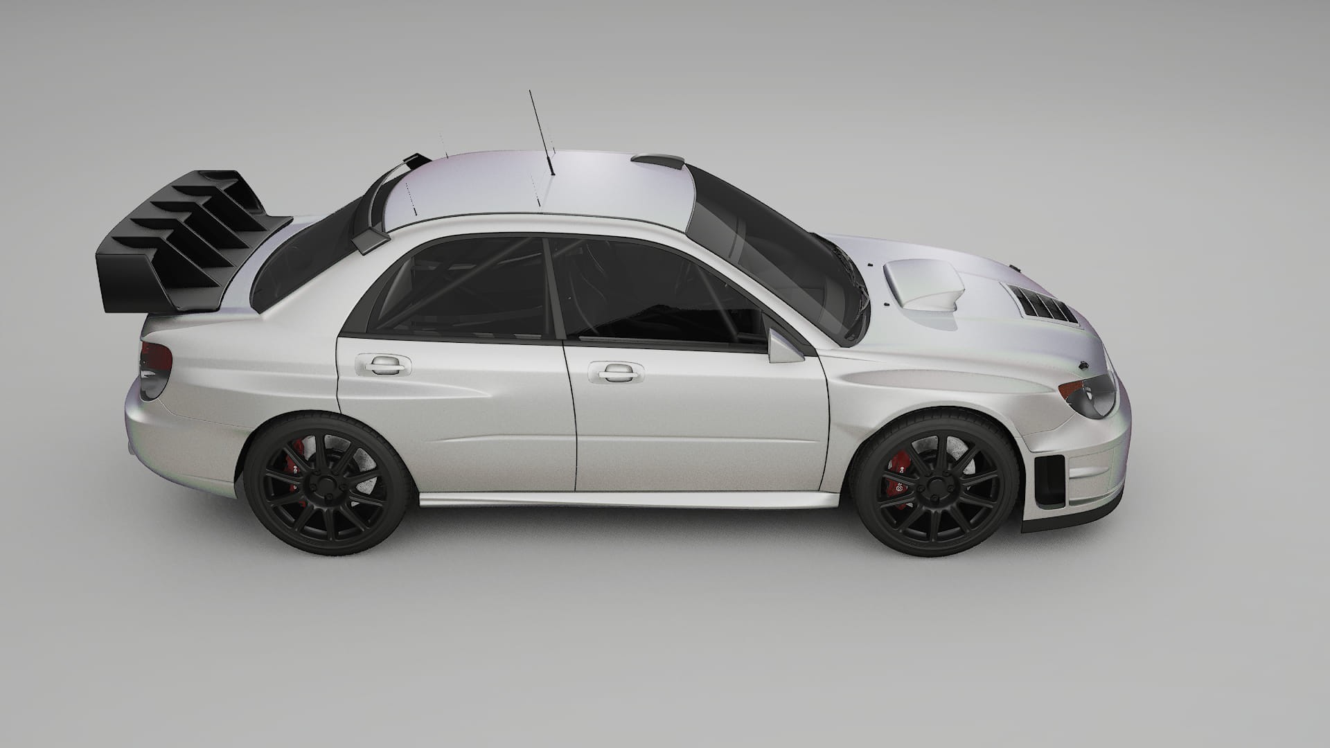 Subaru Impreza WRC GD TPU Paint Protection Film | NEBULA Color Change PPF Full Pre-Cut Kit