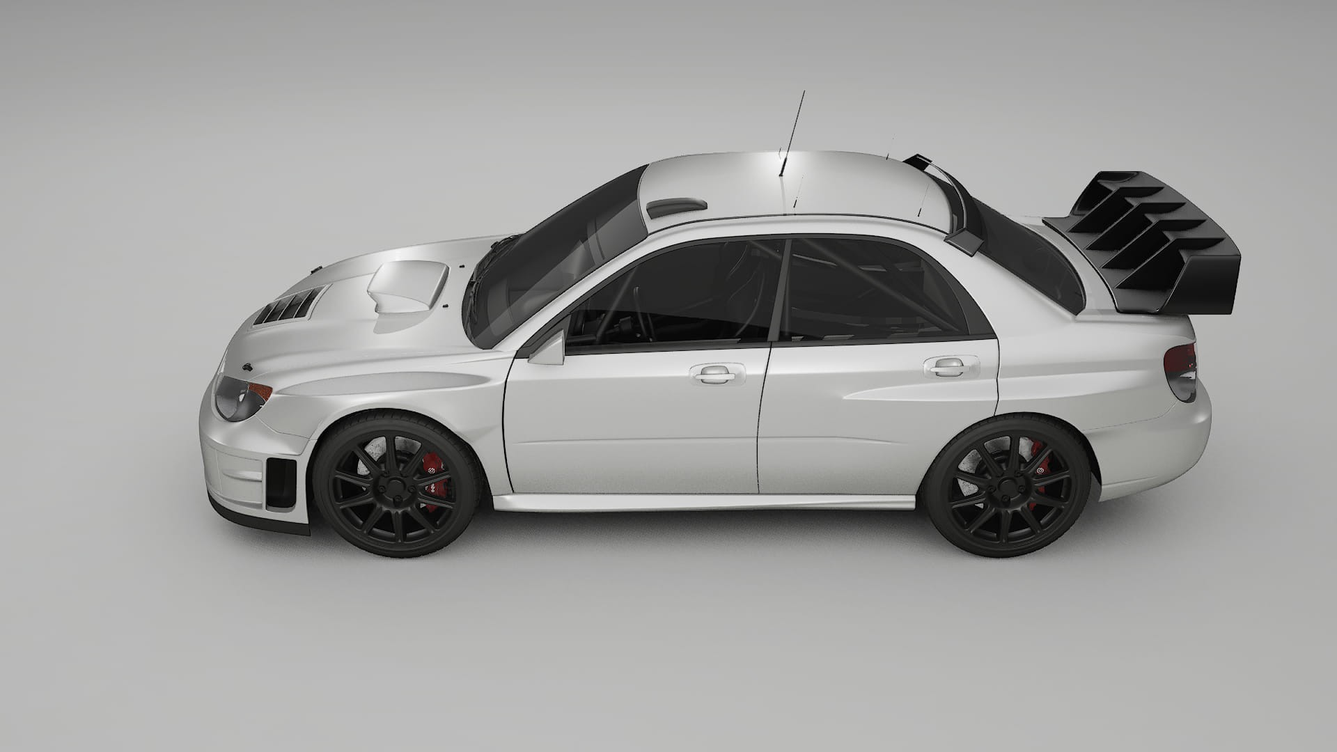 Subaru Impreza WRC GD TPU Paint Protection Film | OPAL Color Change PPF Full Pre-Cut Kit