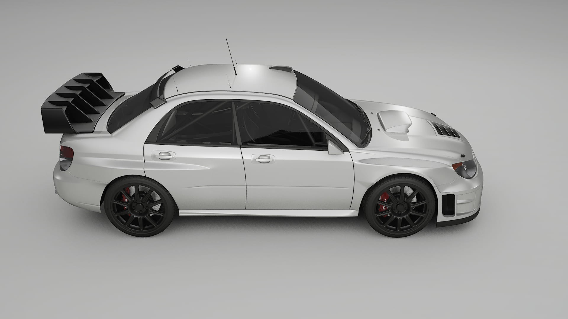 Subaru Impreza WRC GD TPU Paint Protection Film | OPAL Color Change PPF Full Pre-Cut Kit