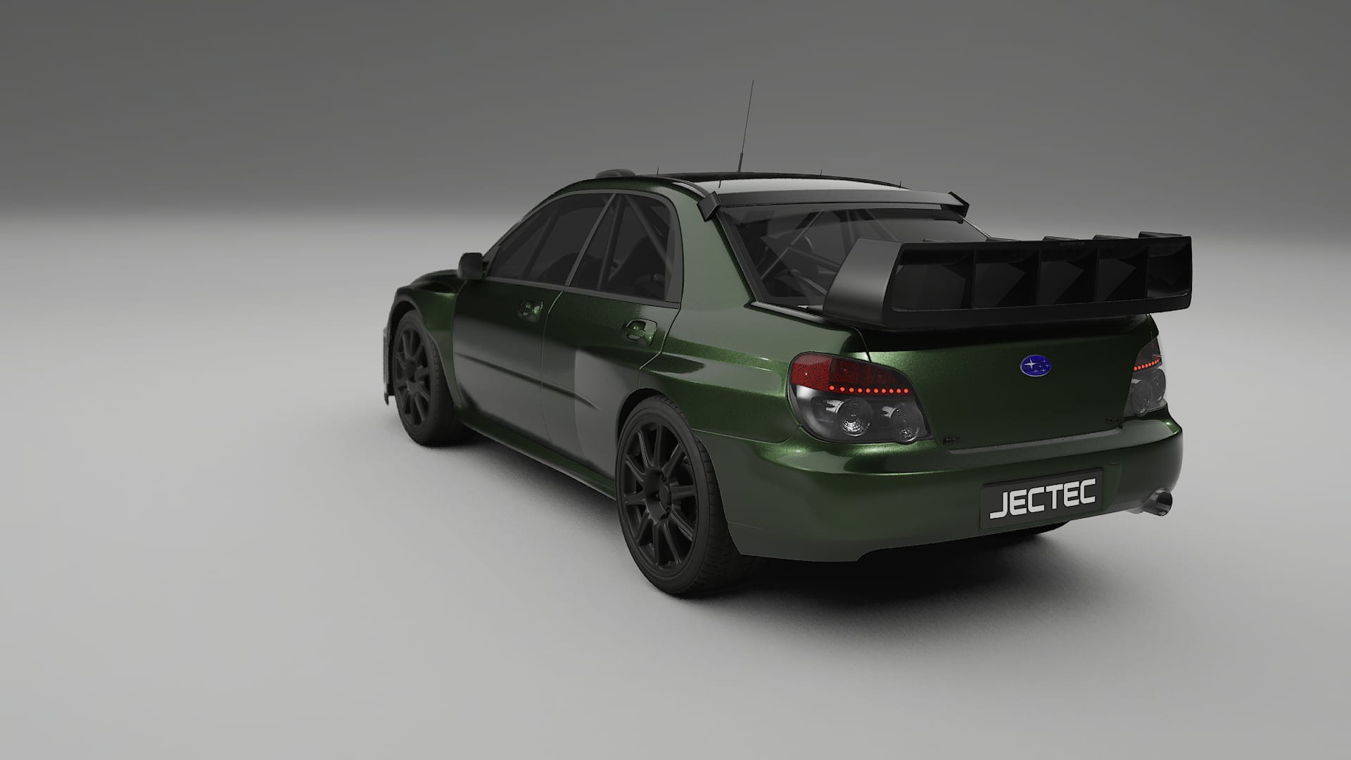 Subaru Impreza WRC GD TPU Paint Protection Film | LAGOON Color Change PPF Full Pre-Cut Kit