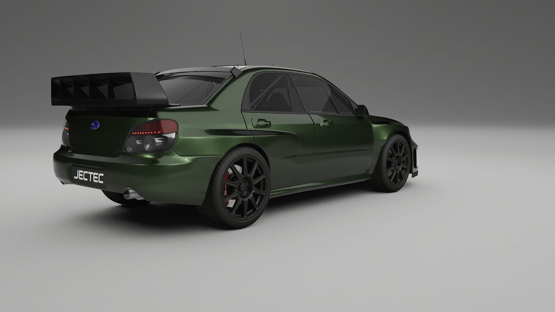 Subaru Impreza WRC GD TPU Paint Protection Film | LAGOON Color Change PPF Full Pre-Cut Kit